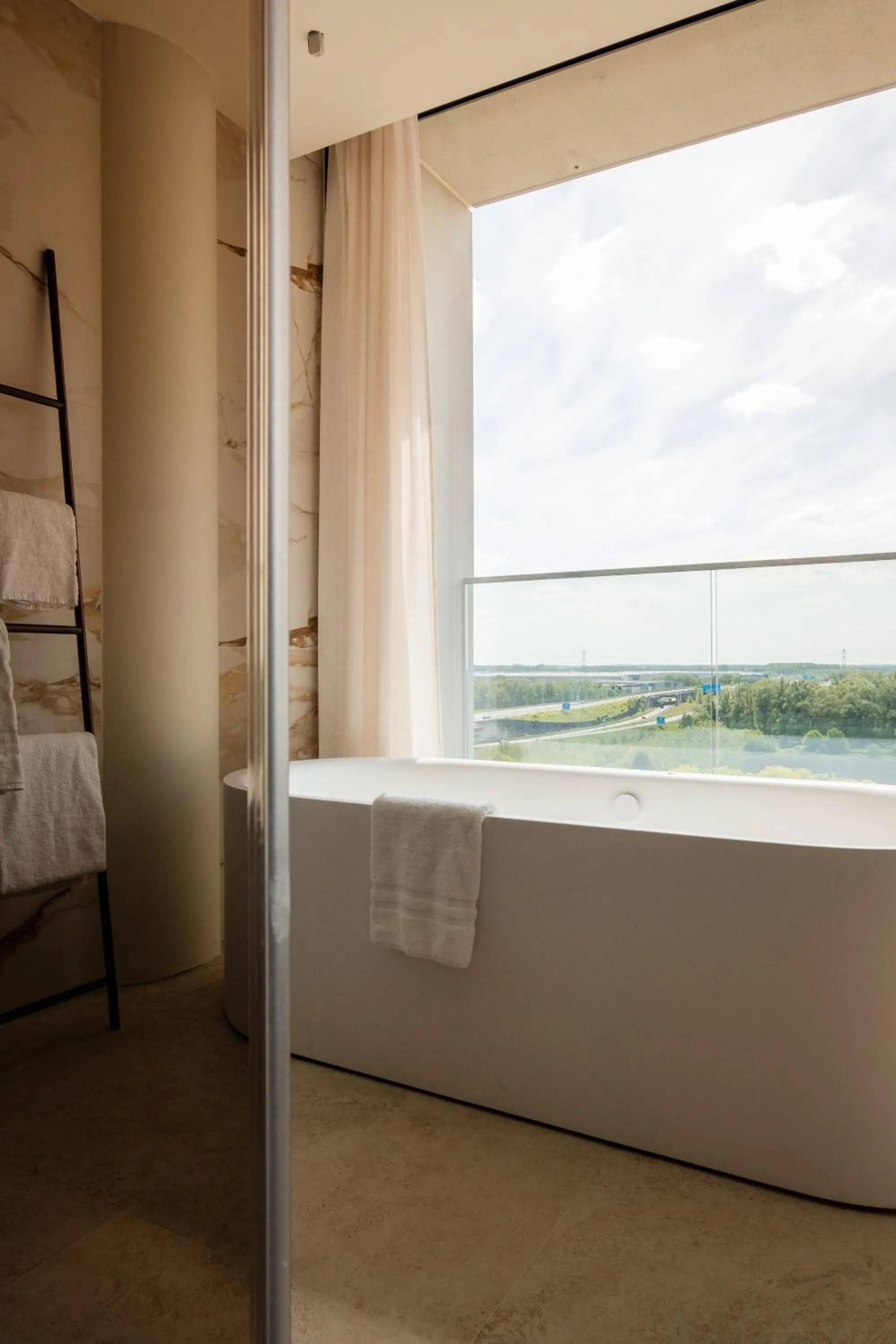 Bathroom, Bed in Van der Valk Hotel Eindhoven-Best