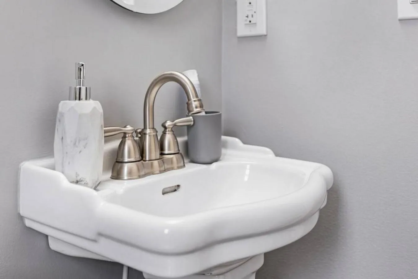 Bathroom in Your Cozy One Bedroom Midtown