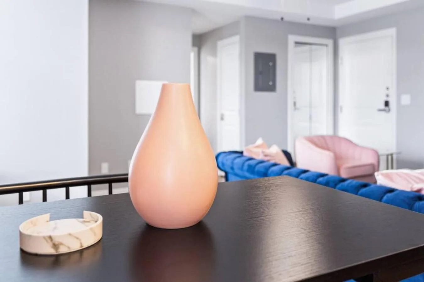 Seating area in Your Cozy One Bedroom Midtown