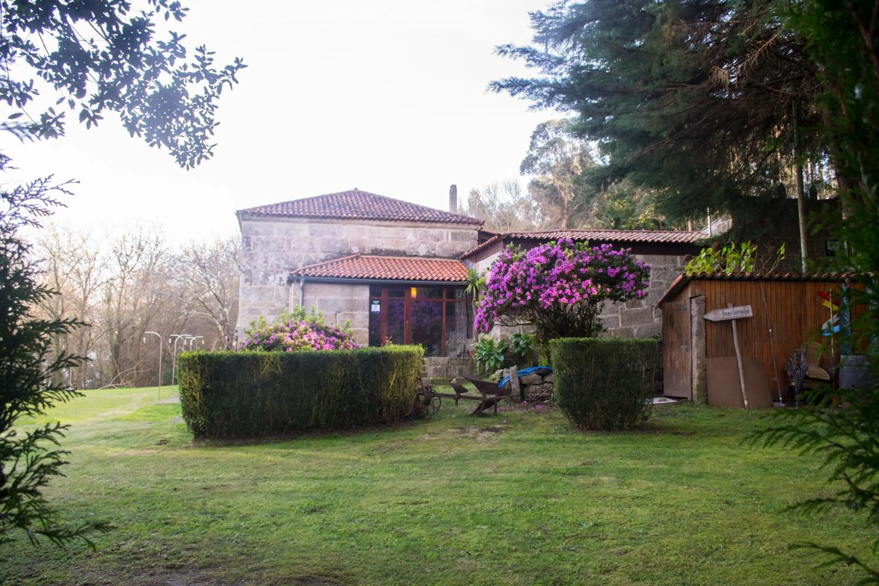 Garden in Pazo Larache