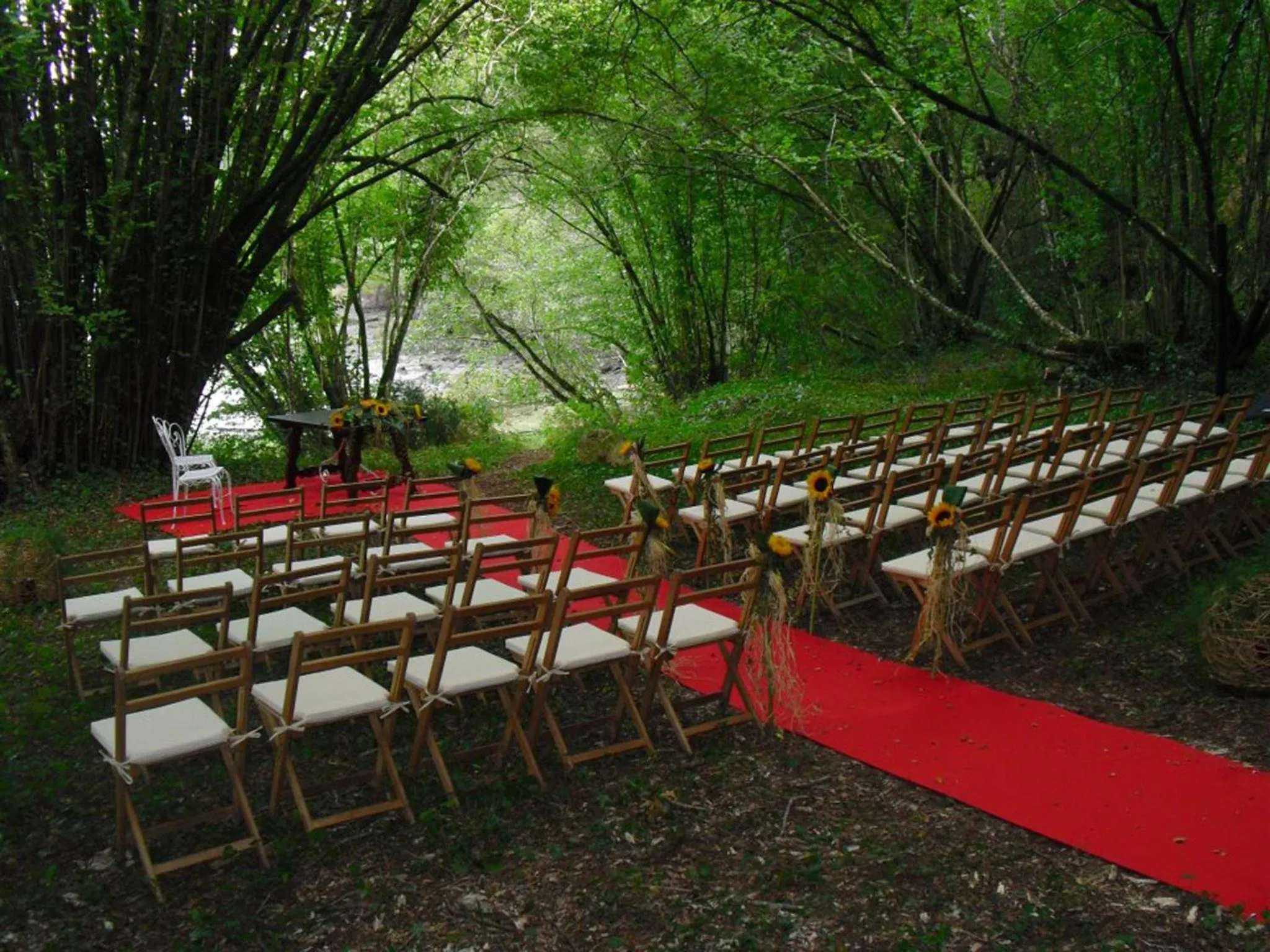 Facade/entrance in Pazo Larache