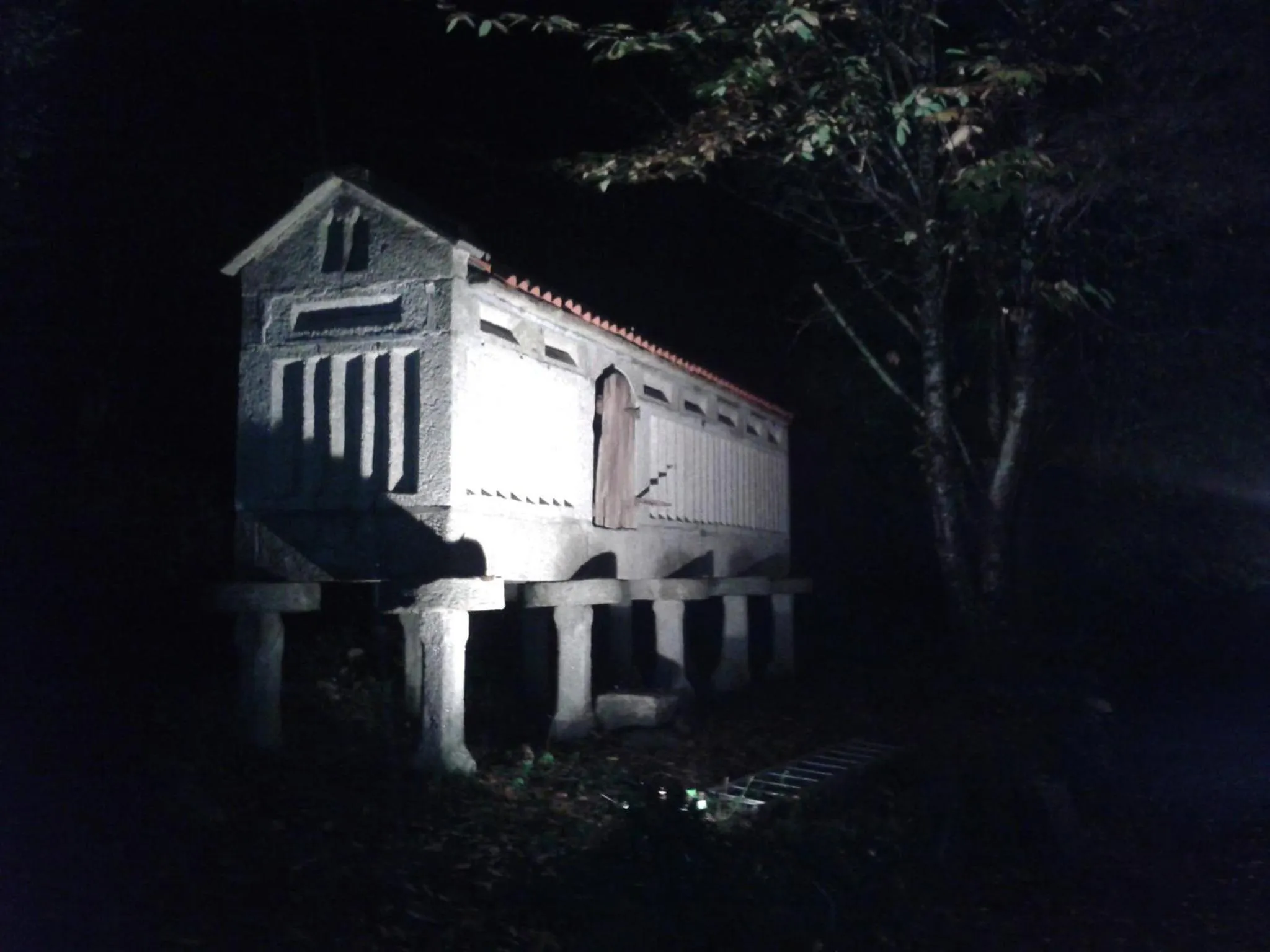 Facade/entrance in Pazo Larache