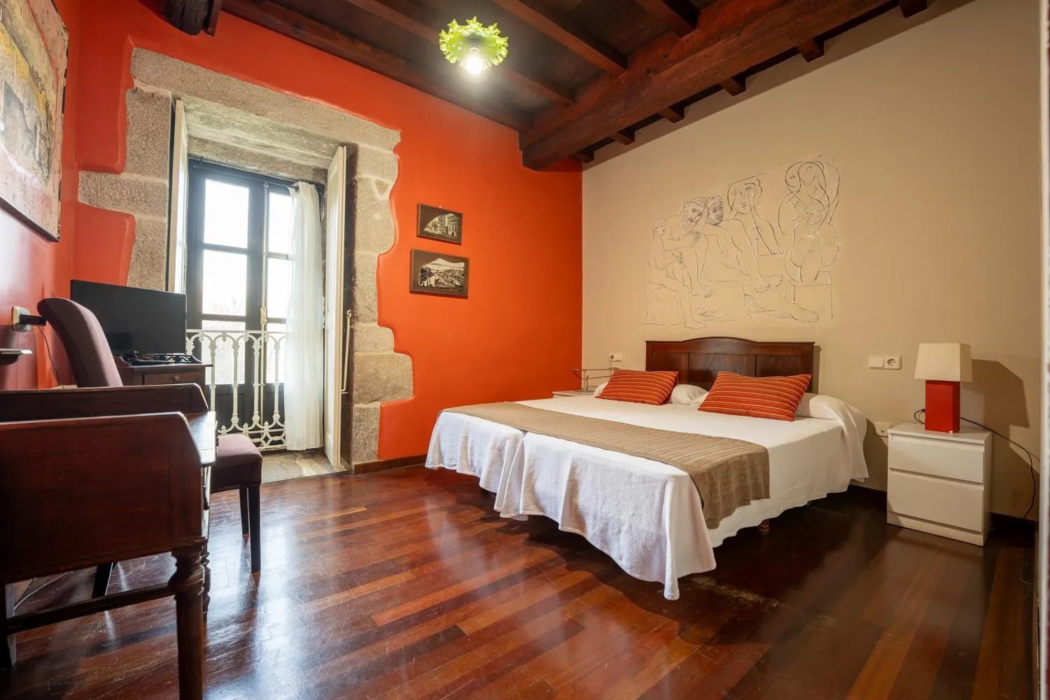 Bedroom, Bed in Pazo Larache