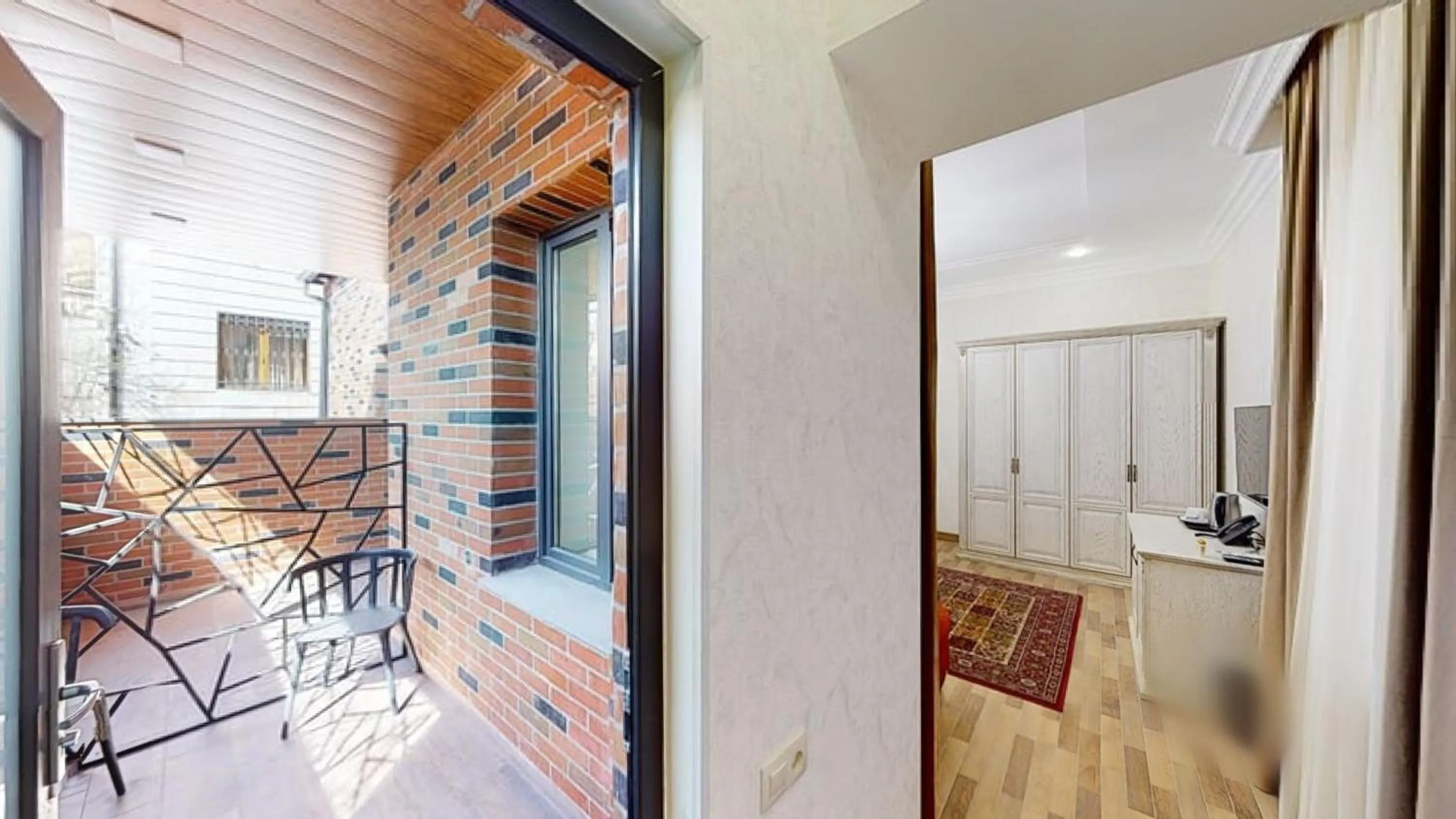 Living room in Aspar Boutique Hotel