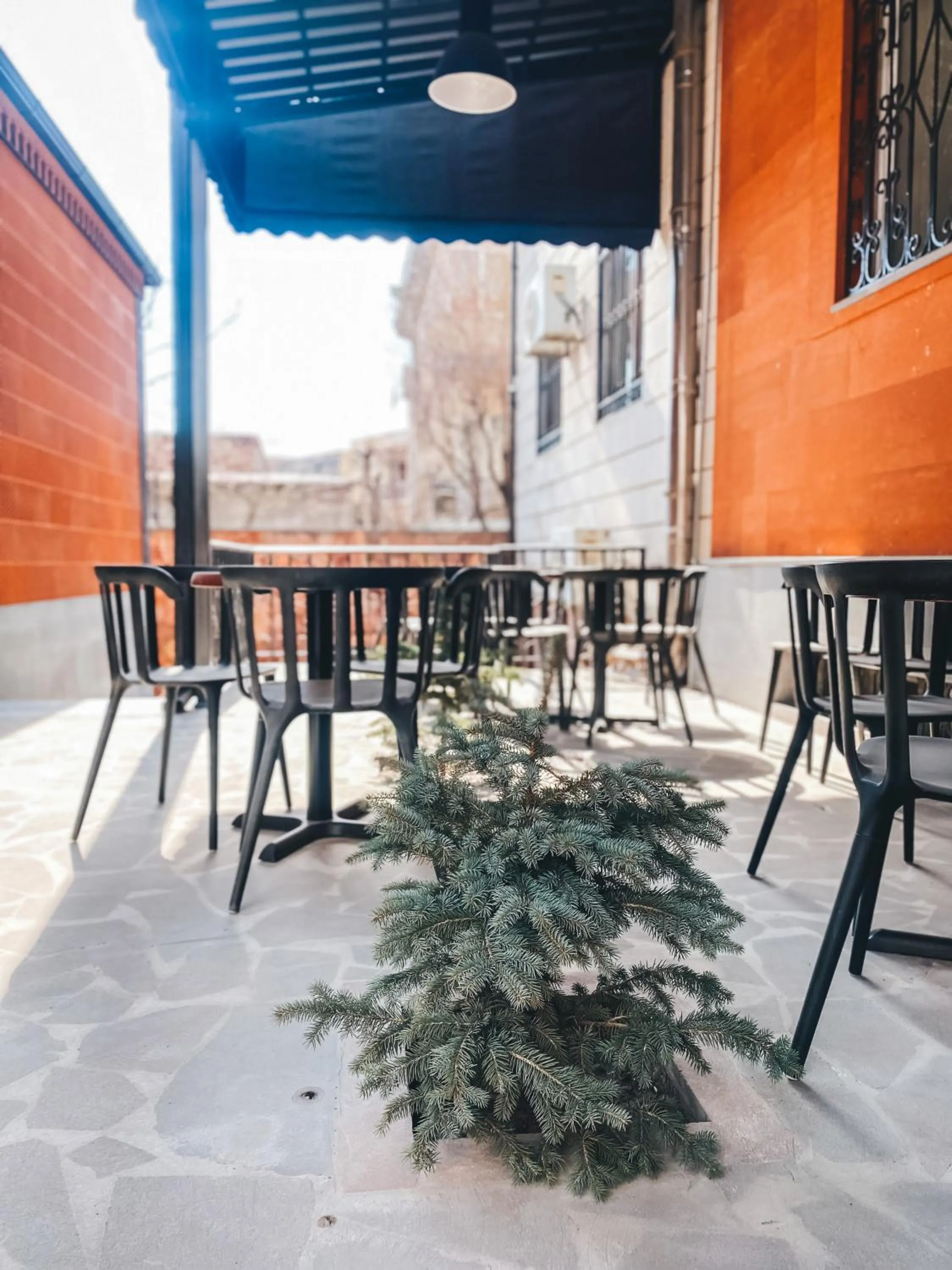 Patio in Aspar Boutique Hotel