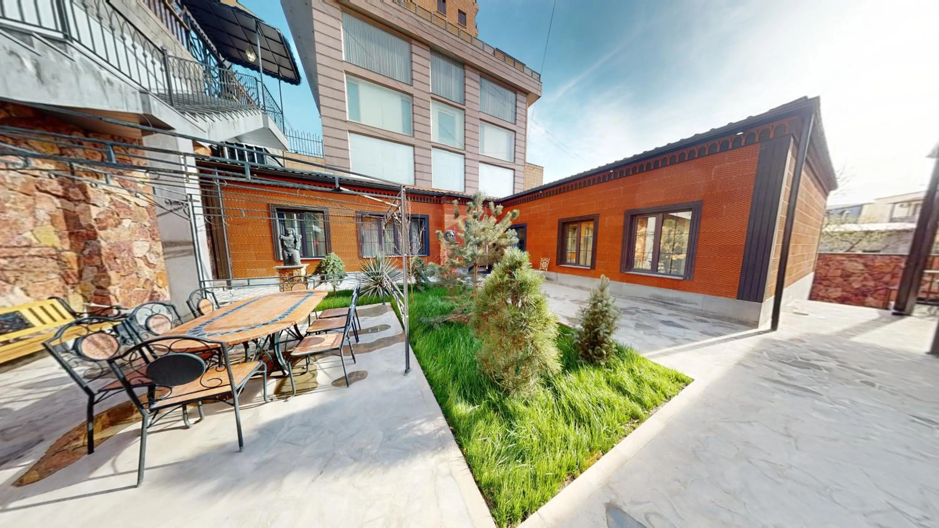 Balcony/Terrace in Aspar Boutique Hotel