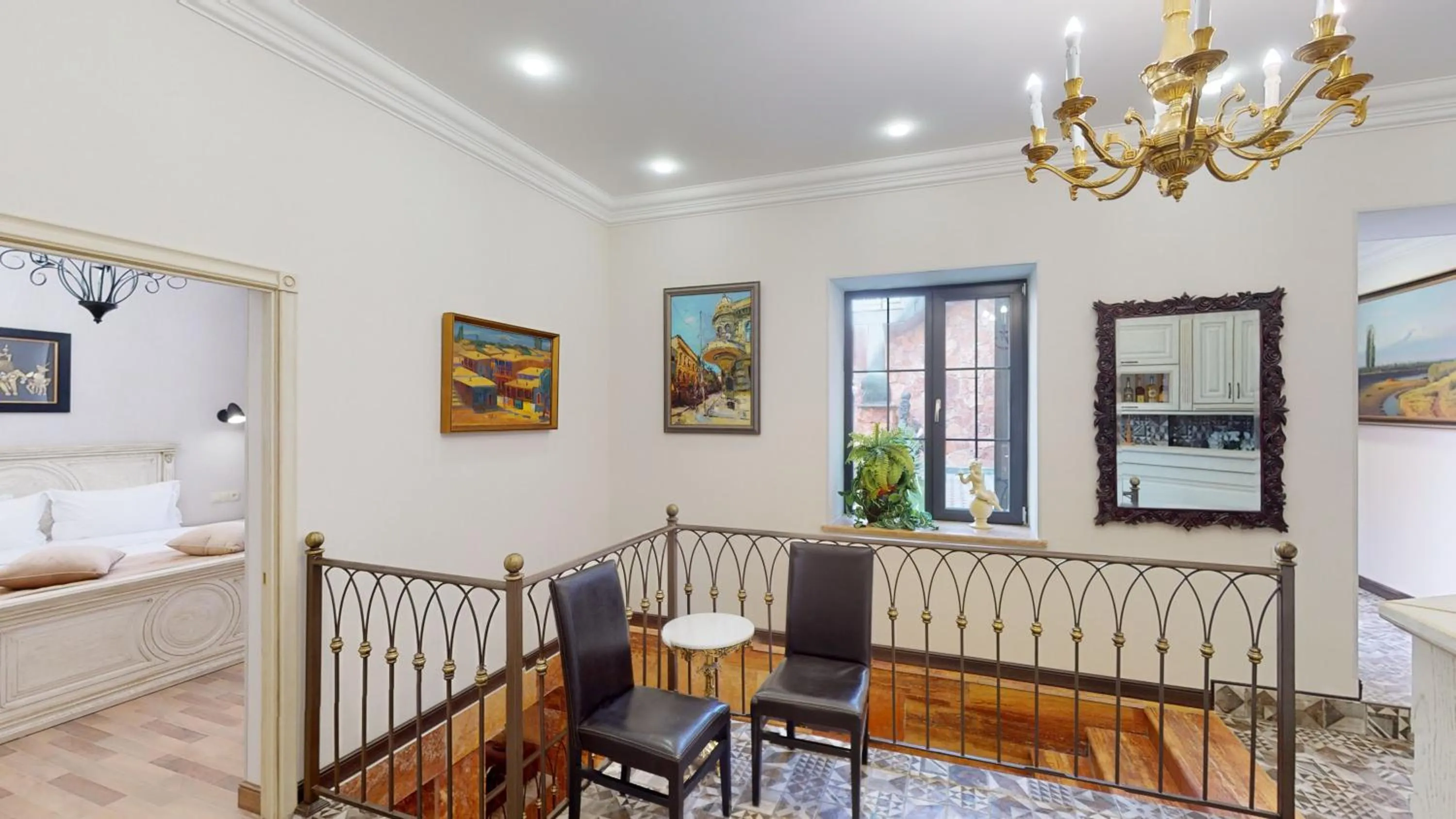 Bed in Aspar Boutique Hotel