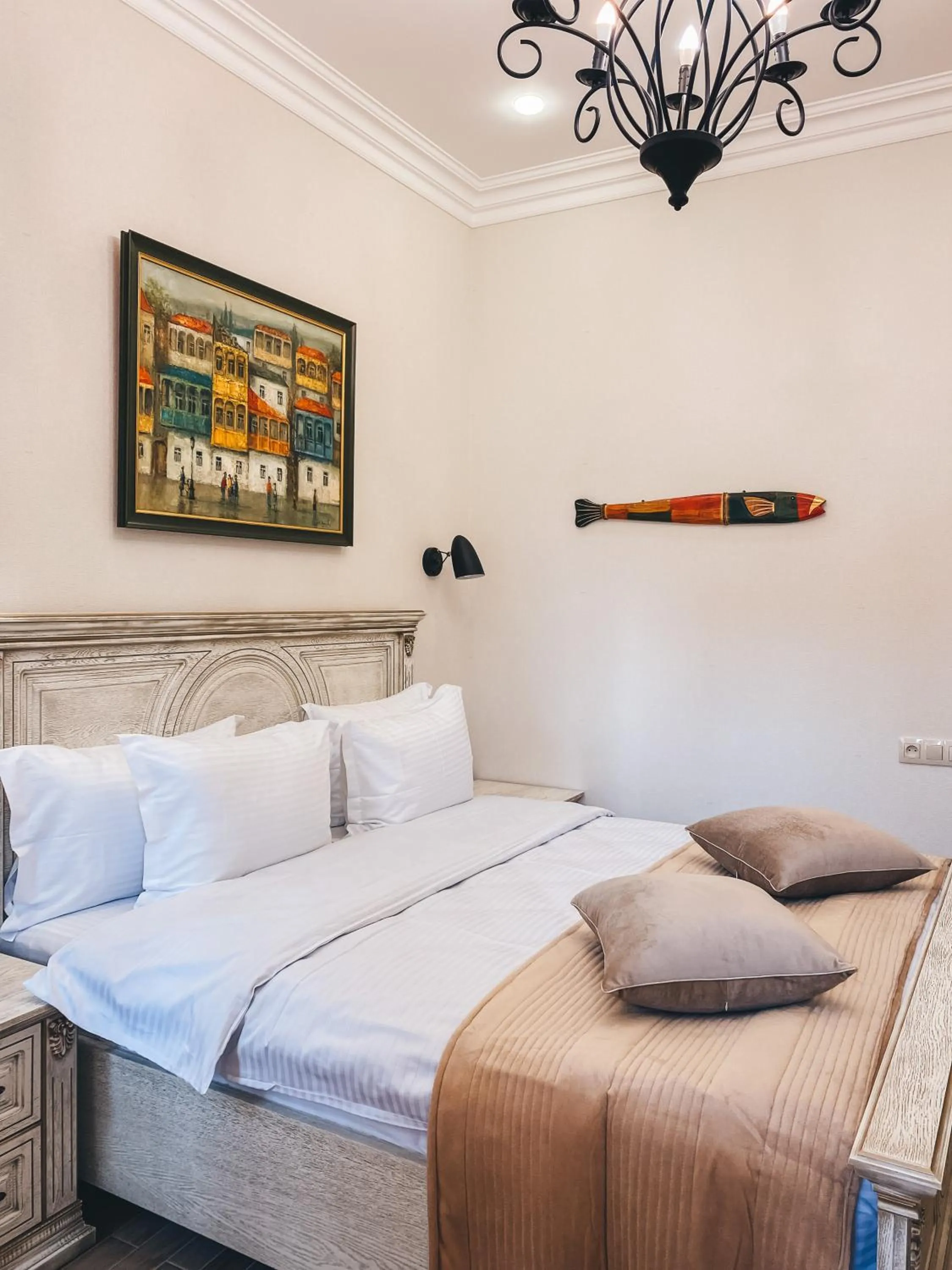 Bed in Aspar Boutique Hotel