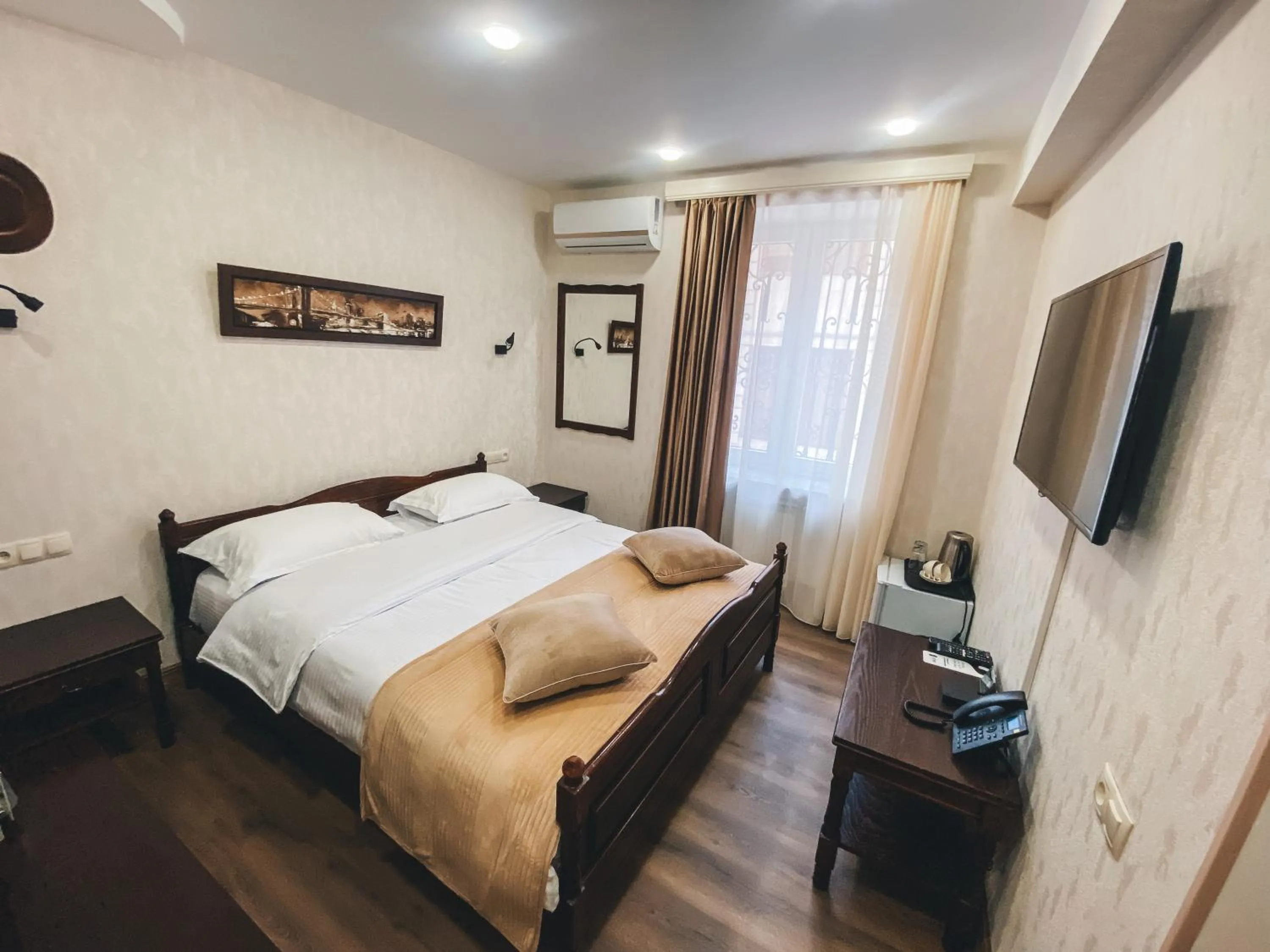 Bed in Aspar Boutique Hotel