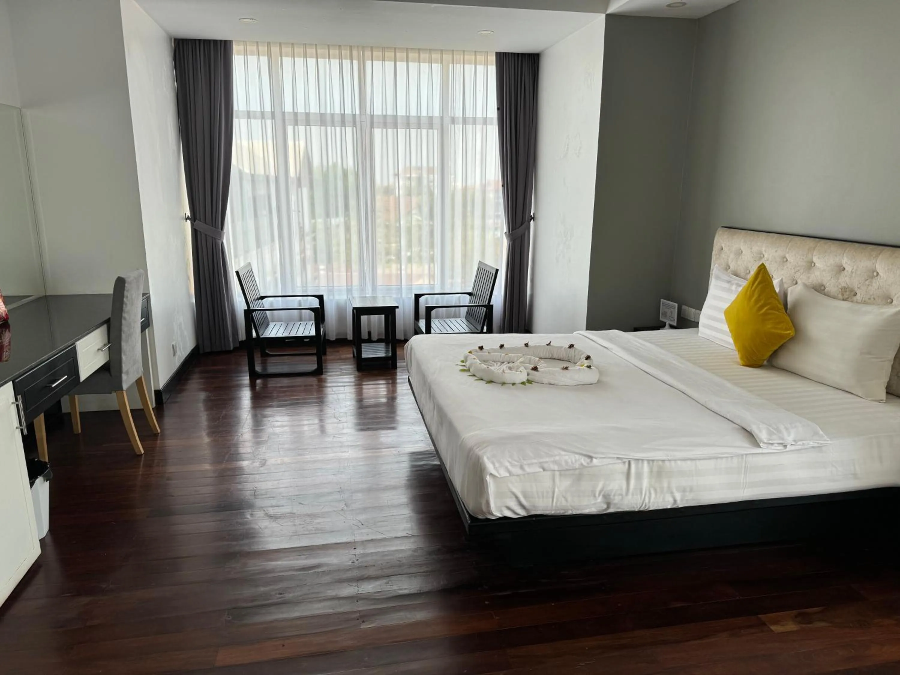 Bed in Flex Urban Family Villa Hotel