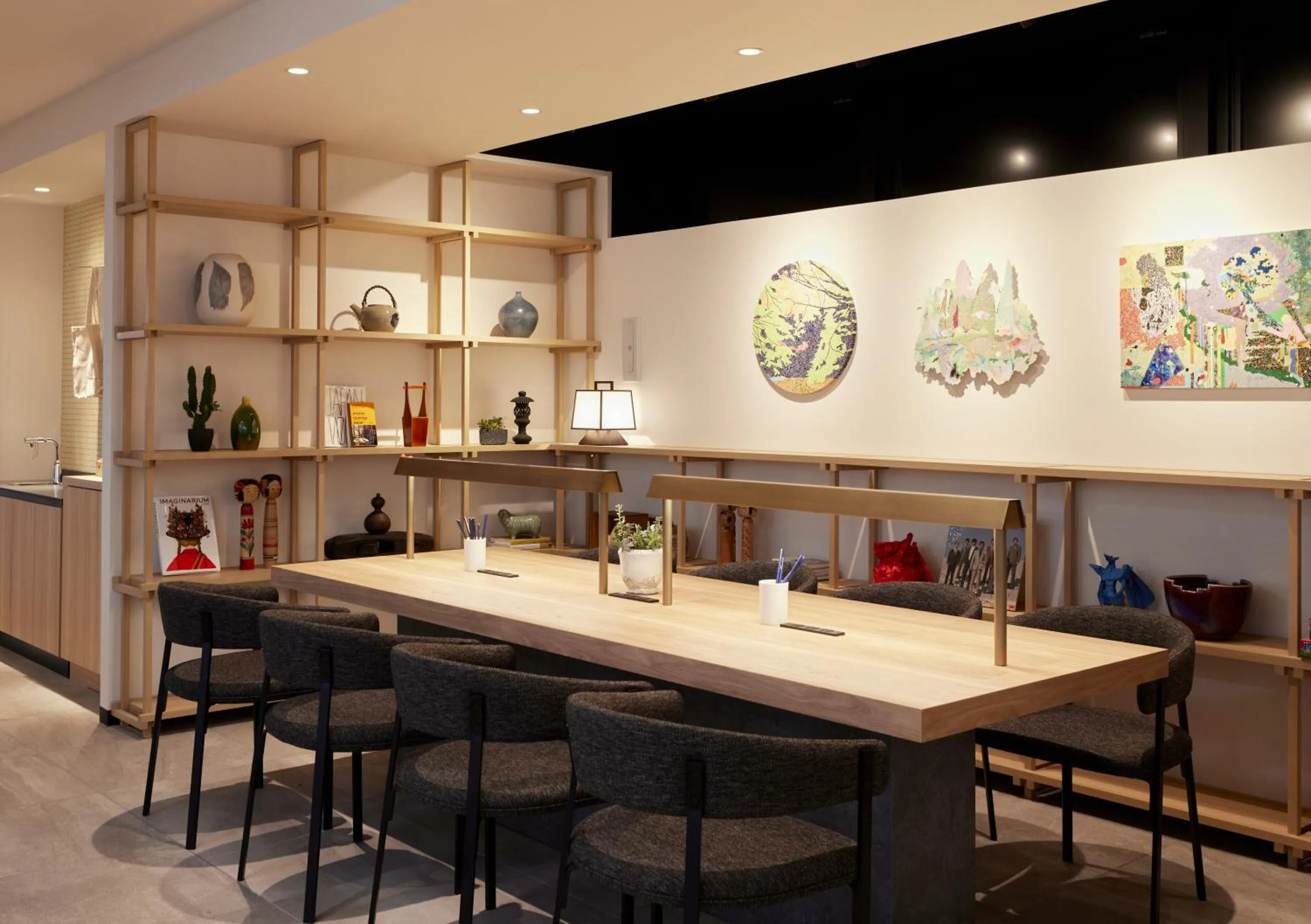 Lobby or reception in ASAI Kyoto Shijo