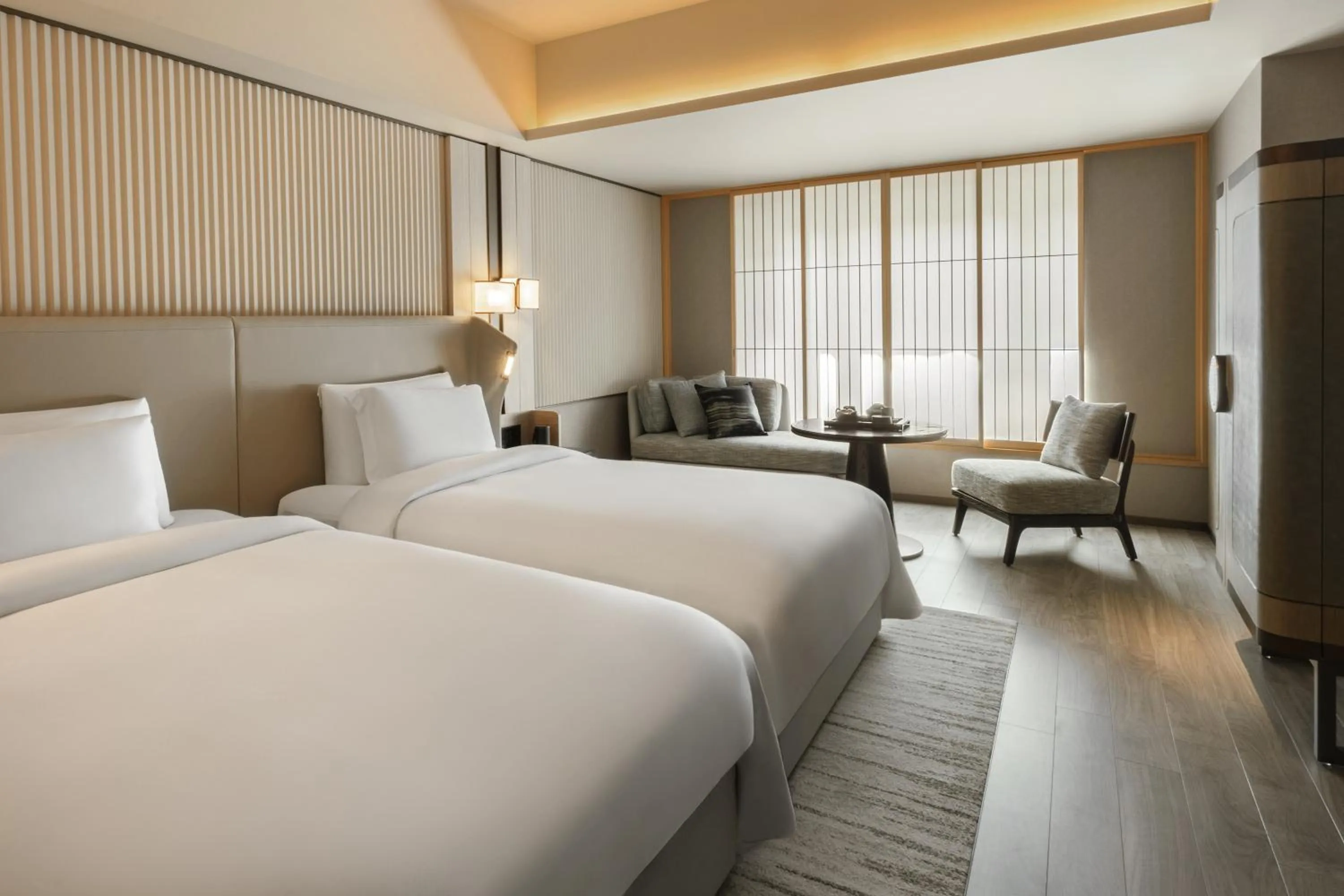 Bed in Dusit Thani Kyoto