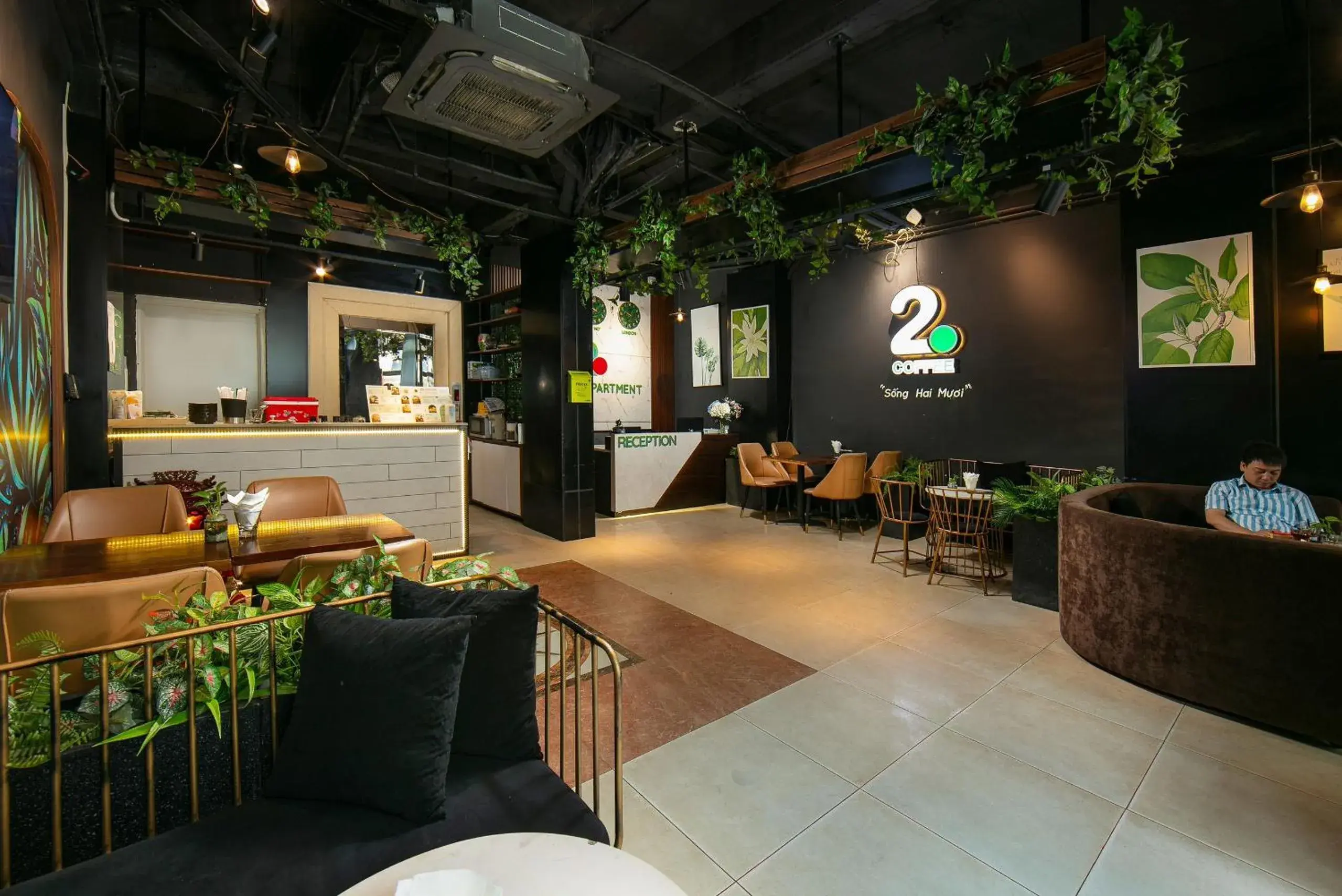 Deluxe Twin Room in Hai Mươi Hotel & Apartment Deluxe Twin Room in Hai Mươi Hotel & Apartment