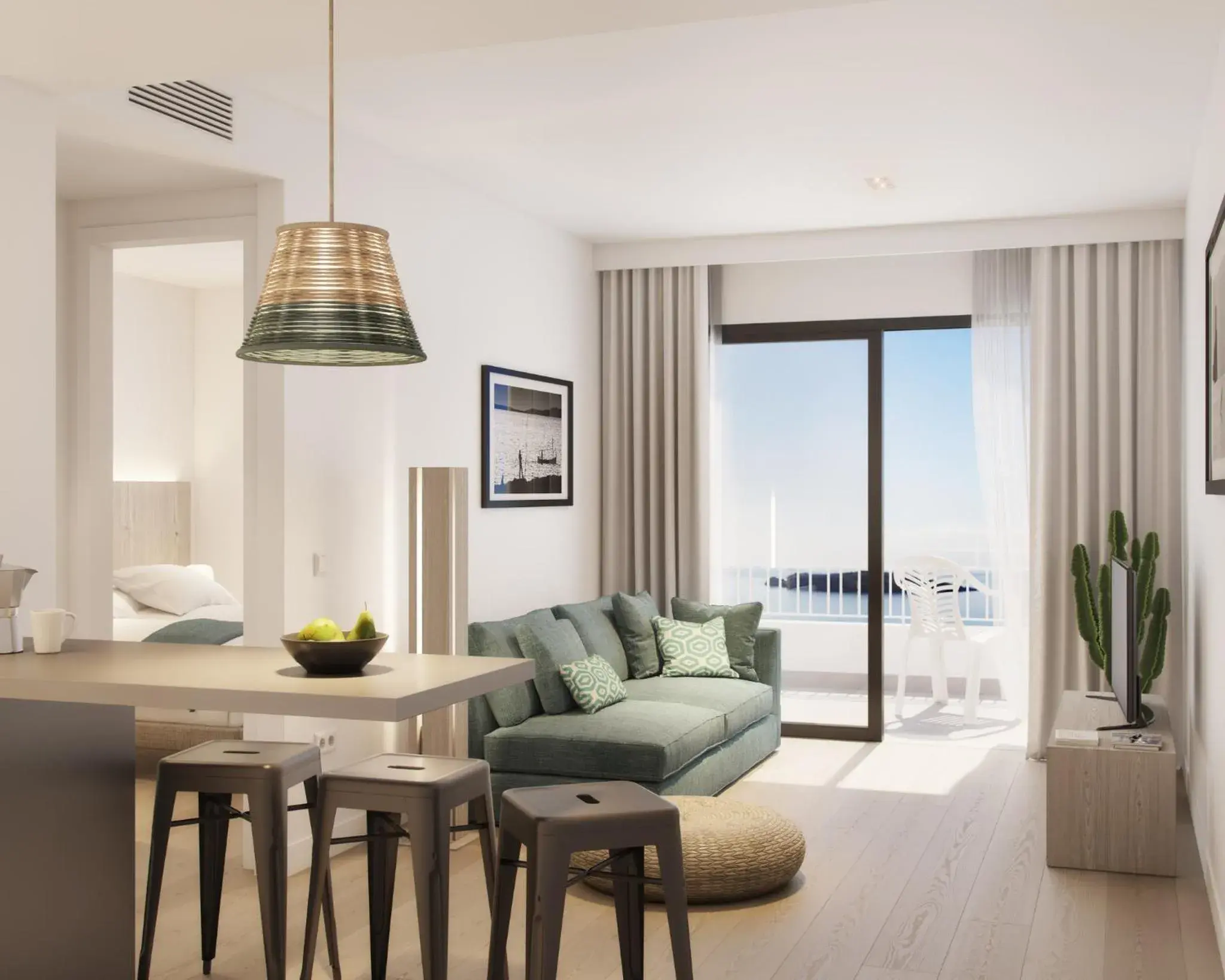 Two-Bedroom Apartment with Sea View in White Apartments - Adults Only Two-Bedroom Apartment with Sea View in White Apartments - Adults Only