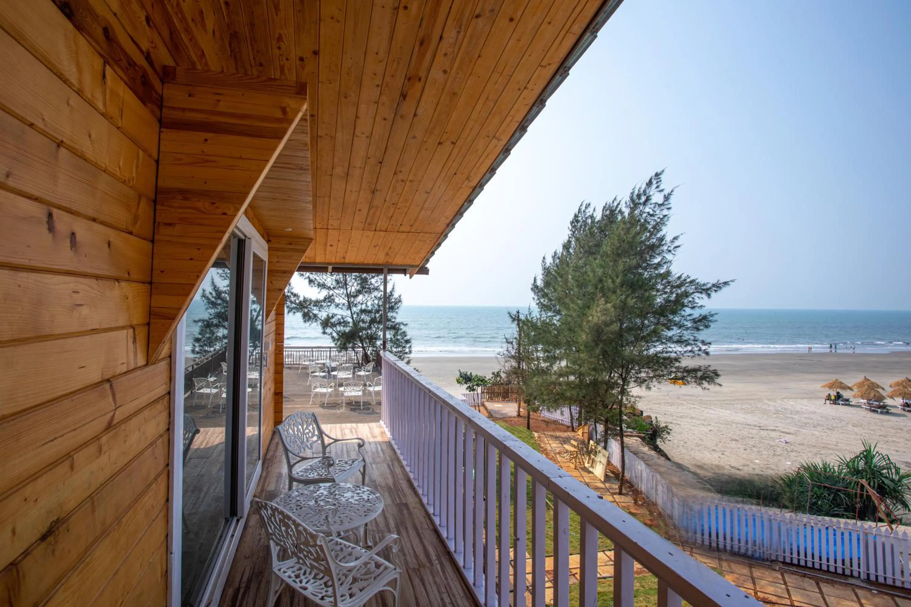 Sea view in Dallas Beach Resorts Ashvem Beach