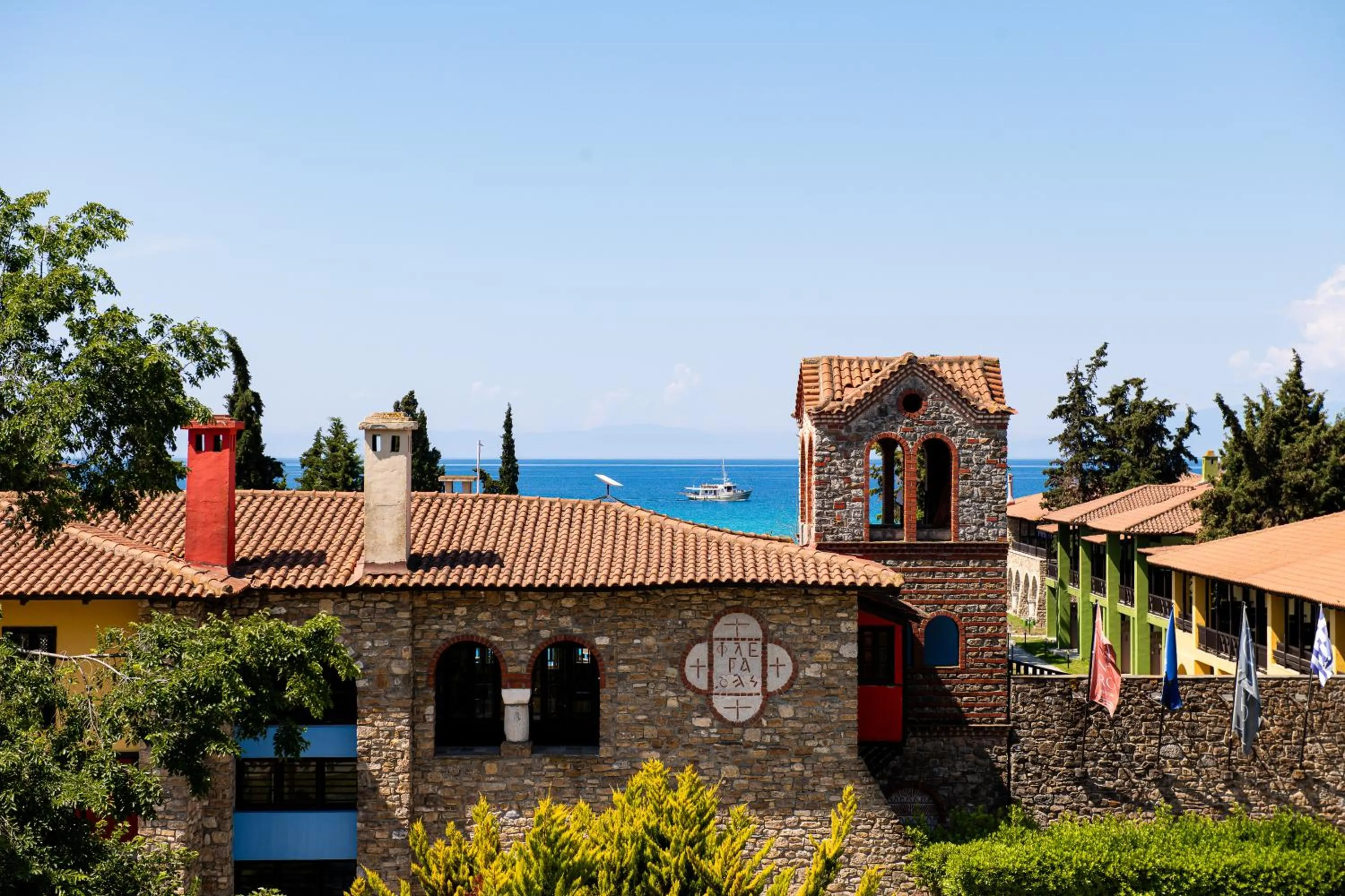 Natural landscape in Simantro Resort