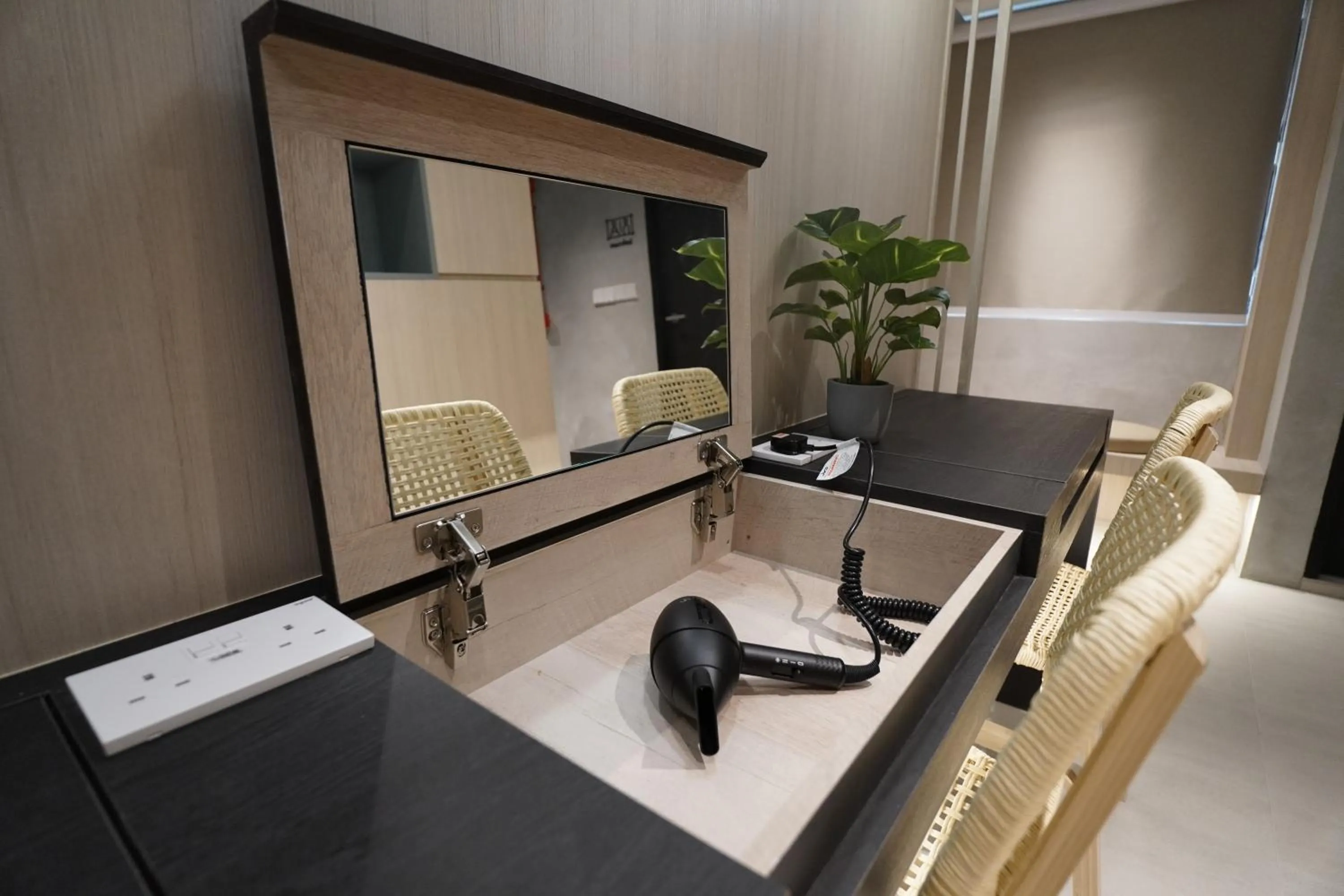 heating in Jyu Capsule Hotel