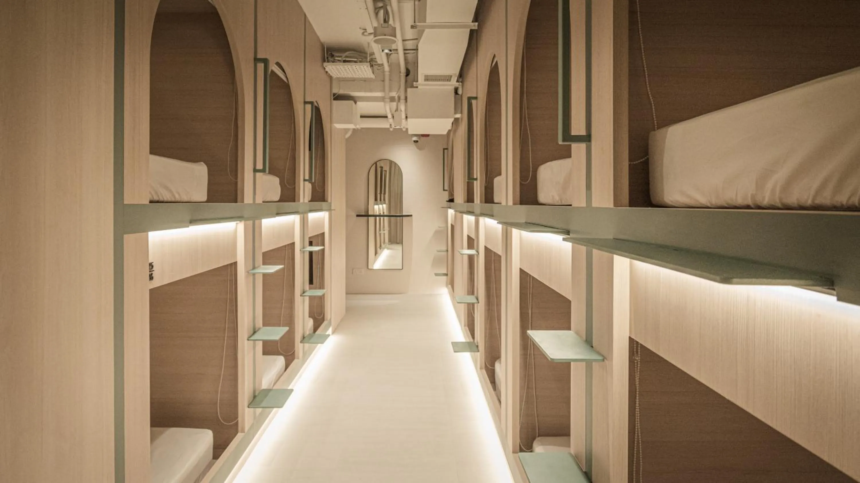 Bedroom in Jyu Capsule Hotel