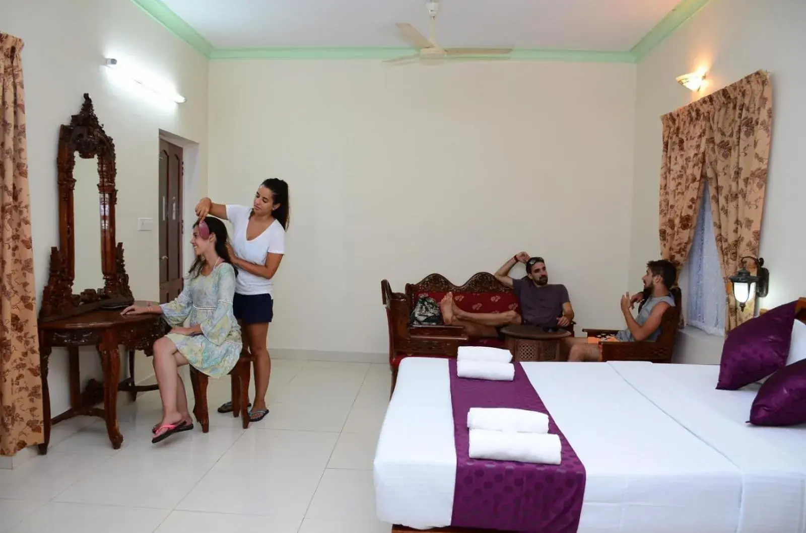 Deluxe Double Room (2 Adults + 1 Child) in Hawah Beach Resort Kovalom Deluxe Double Room (2 Adults + 1 Child) in Hawah Beach Resort Kovalom