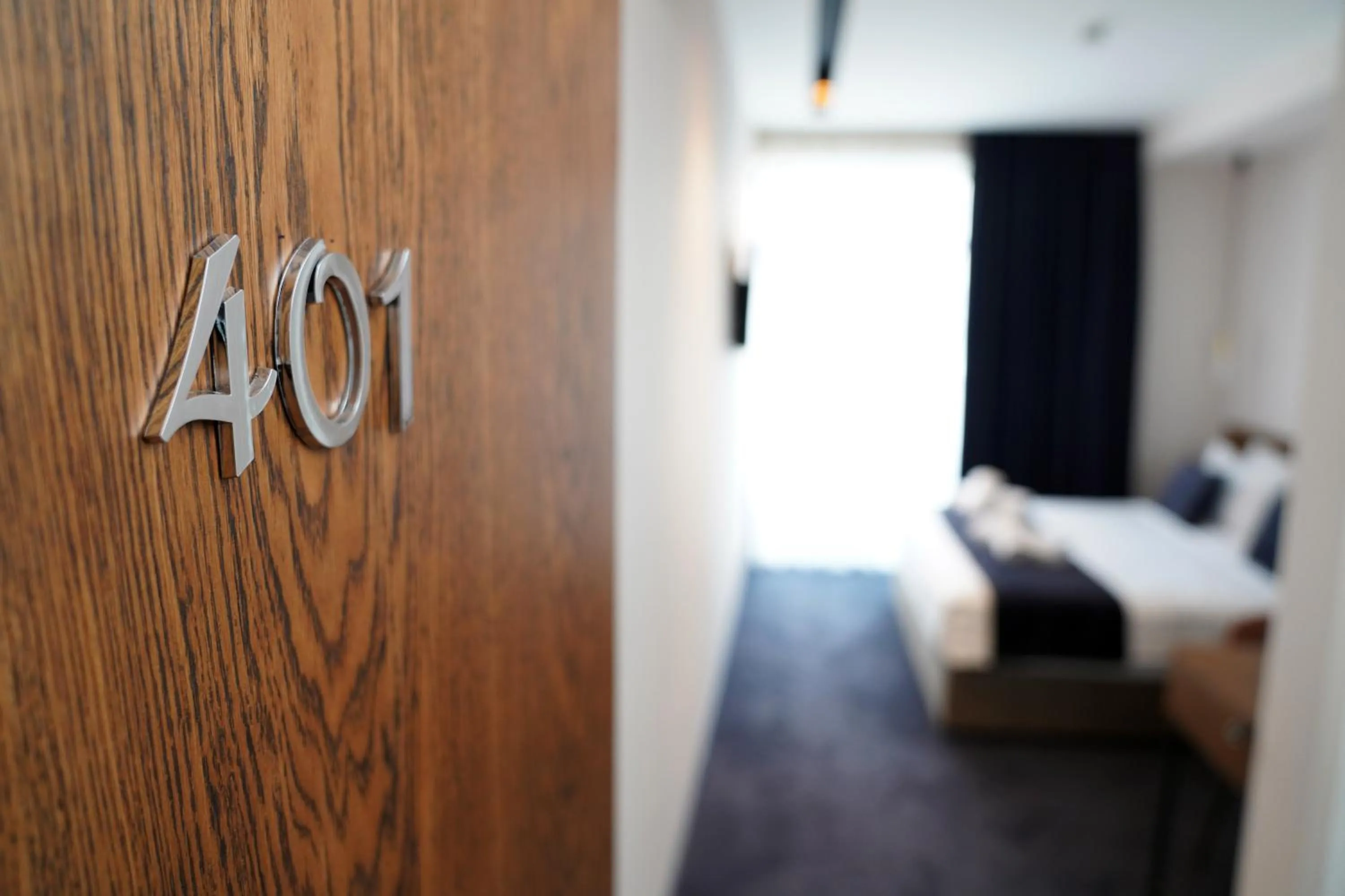 Bed in Hotel Tiflisi Inn