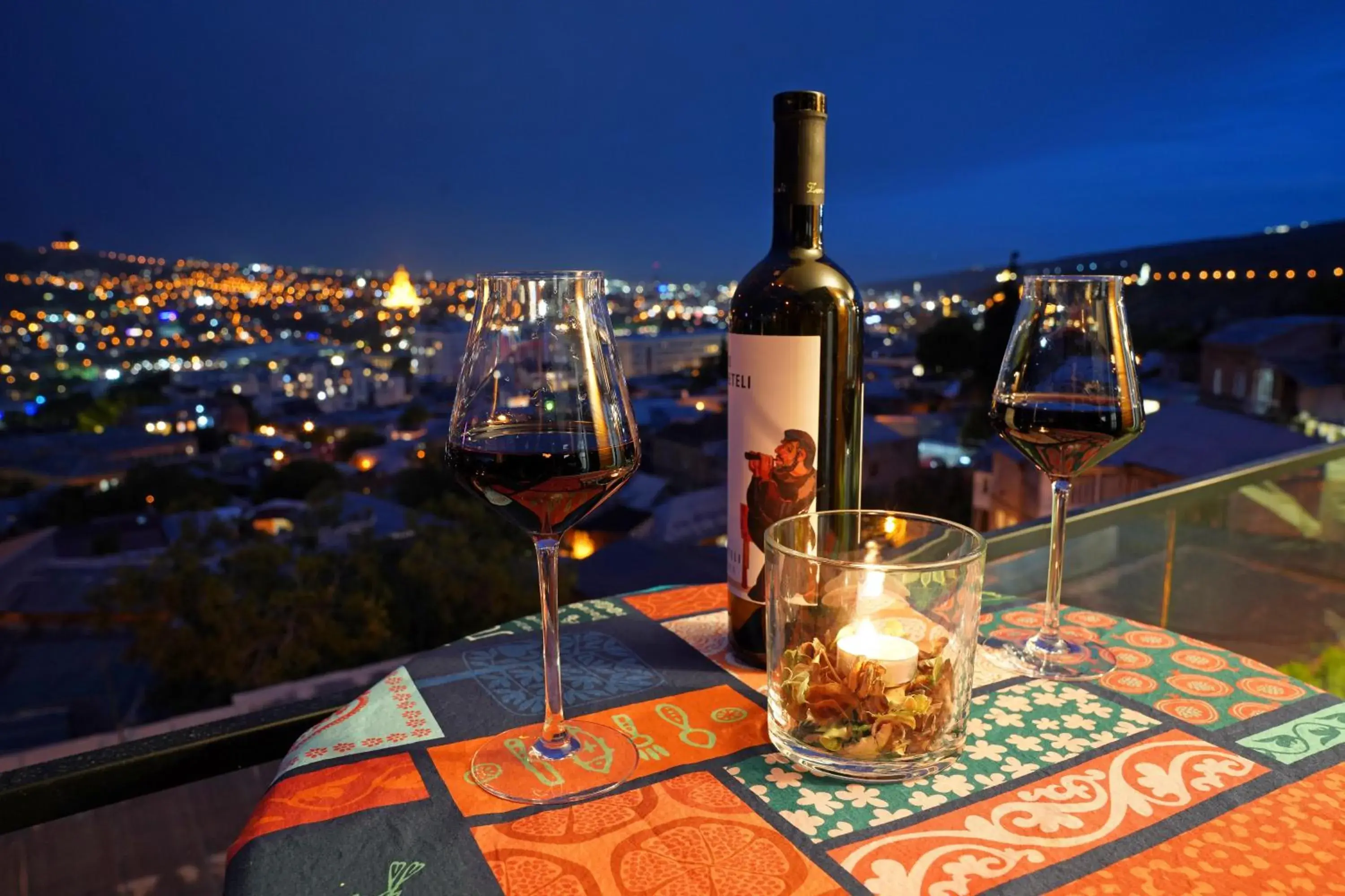 Deluxe Double Room with Balcony in Hotel Tiflisi Inn Deluxe Double Room with Balcony in Hotel Tiflisi Inn