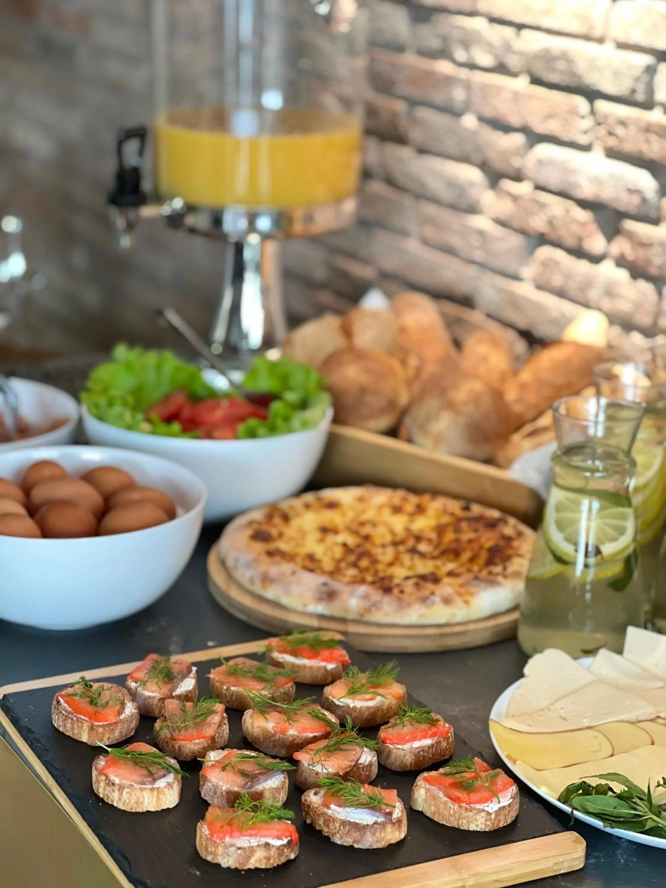 Breakfast in Hotel Tiflisi Inn