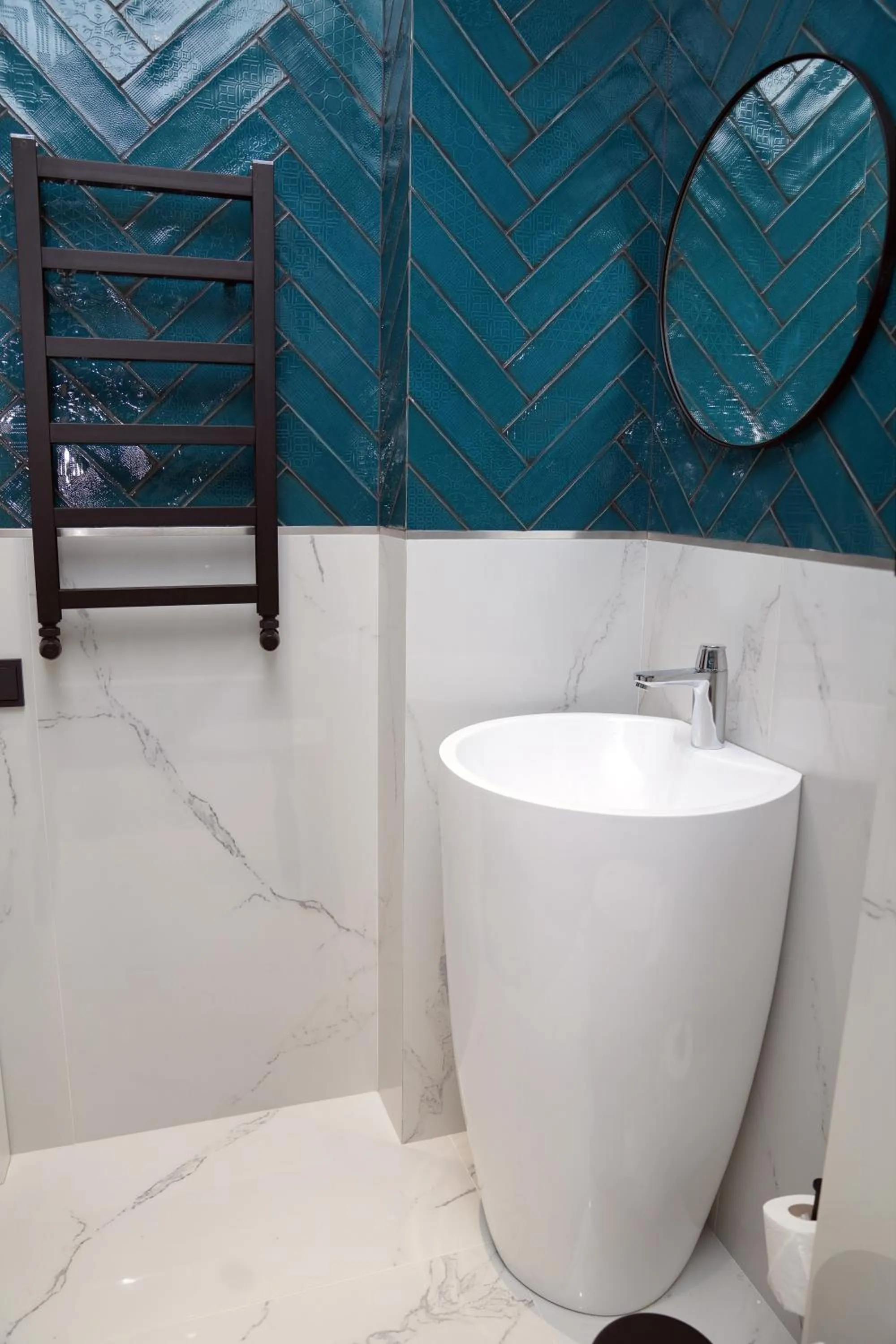 Toilet in Hotel Tiflisi Inn