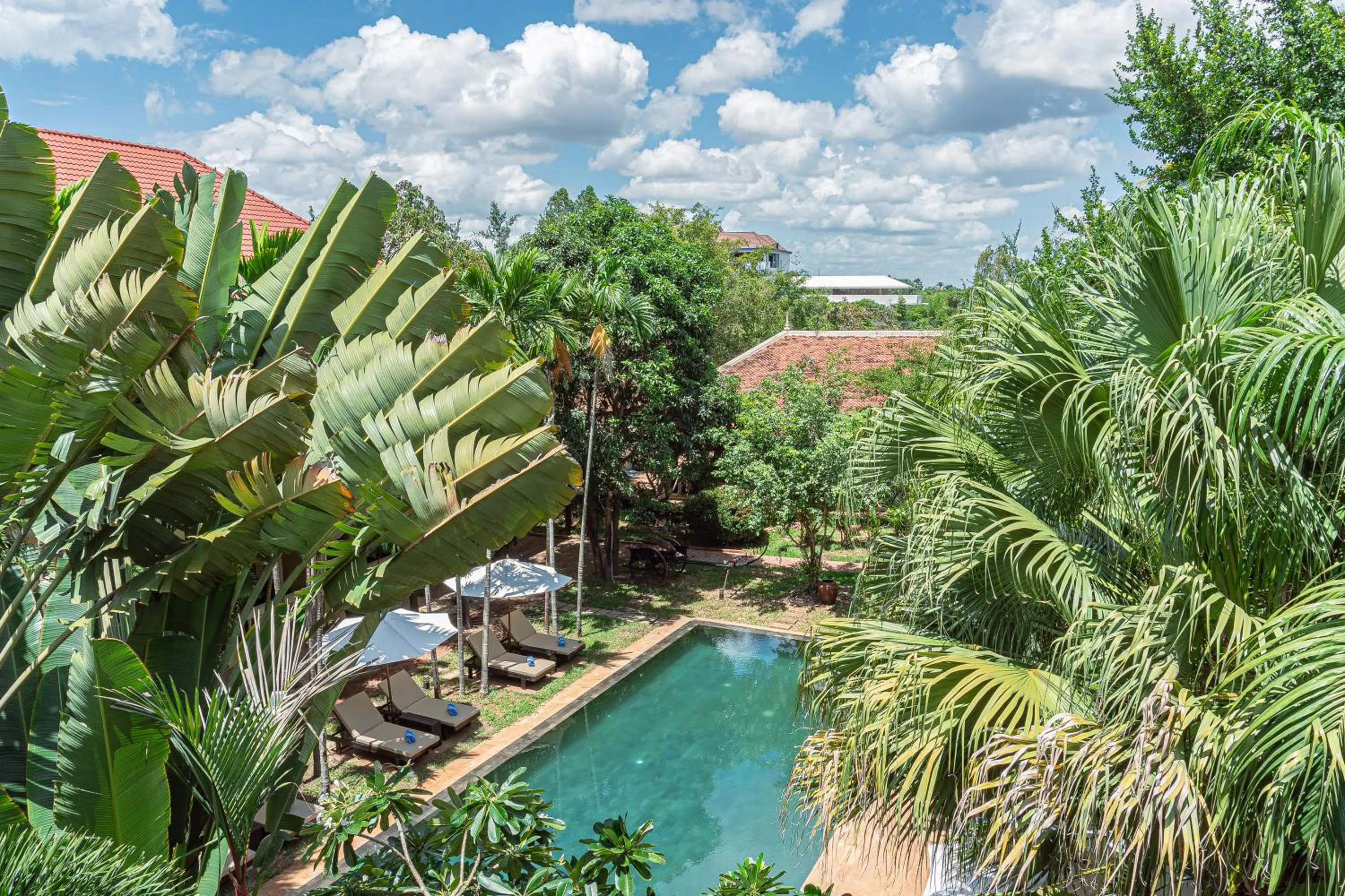 Garden in Pavillon d'Orient Boutique Hotel