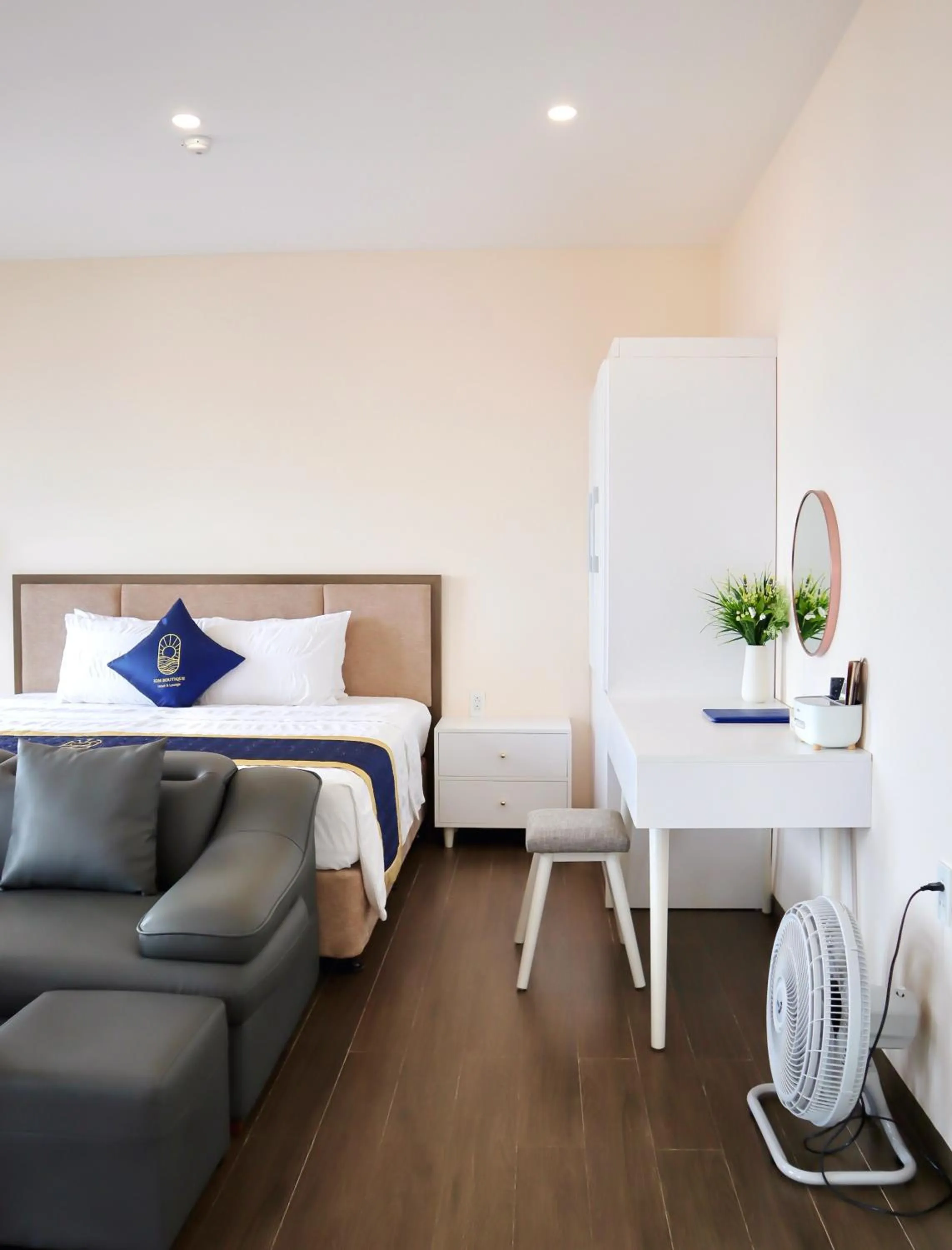 Bed in Kim Boutique Hotel Phu Quoc