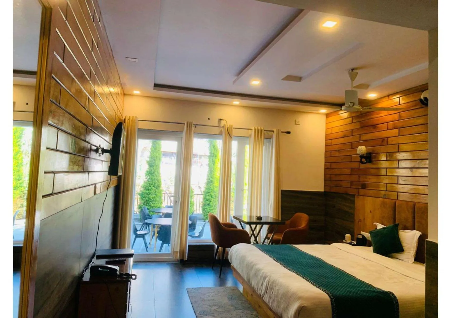 Bed in The Aesthetic Hotel & Restaurant