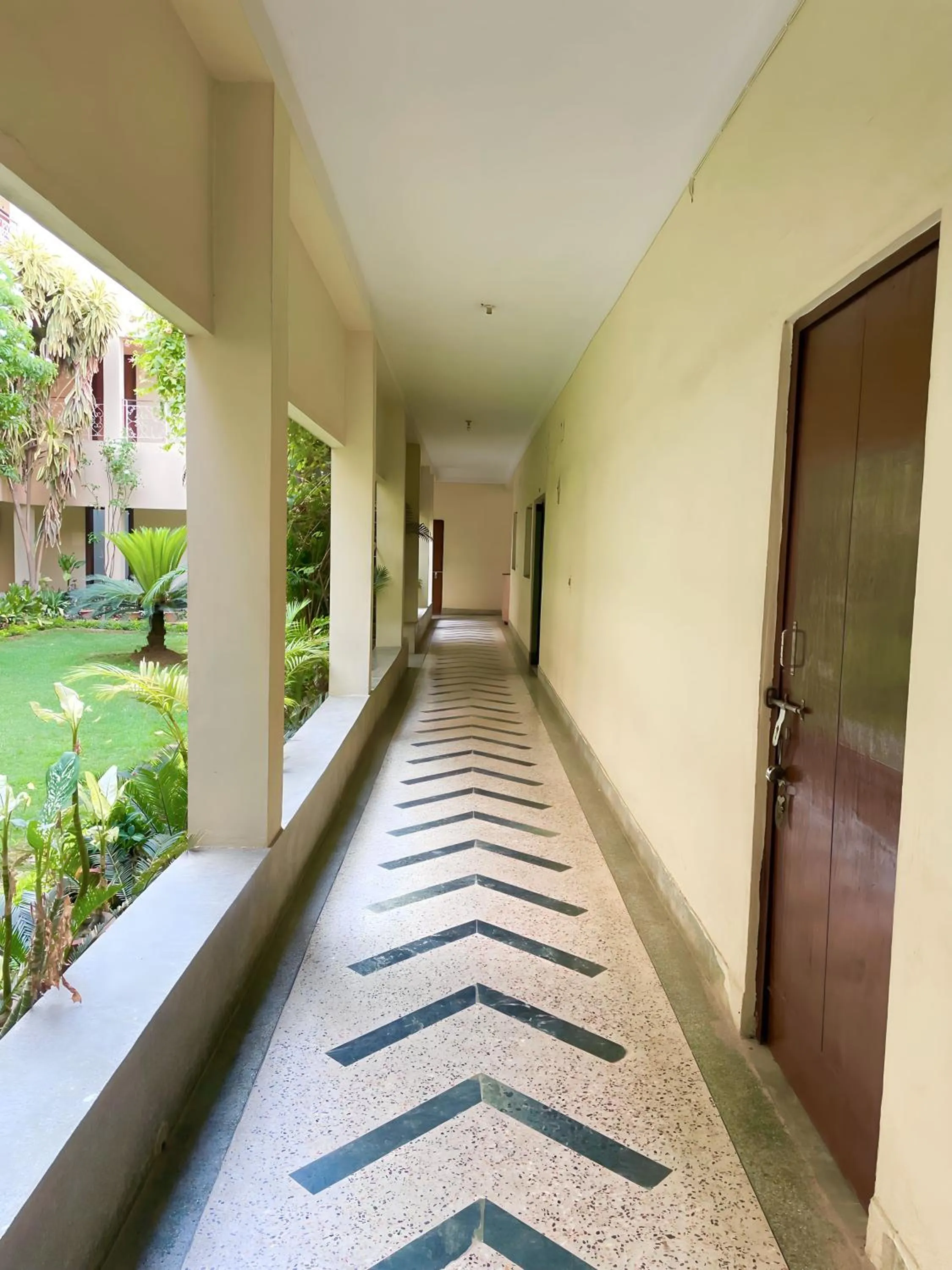 Patio in Hotel Basundhara