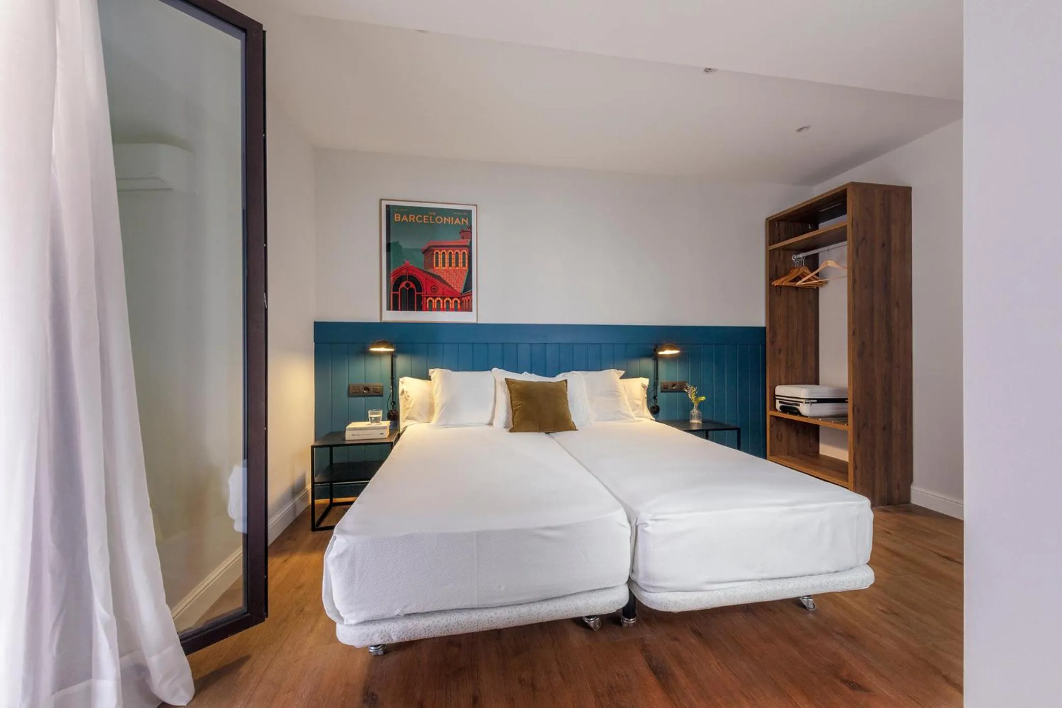 Bedroom, Bed in Som Nit Port Vell