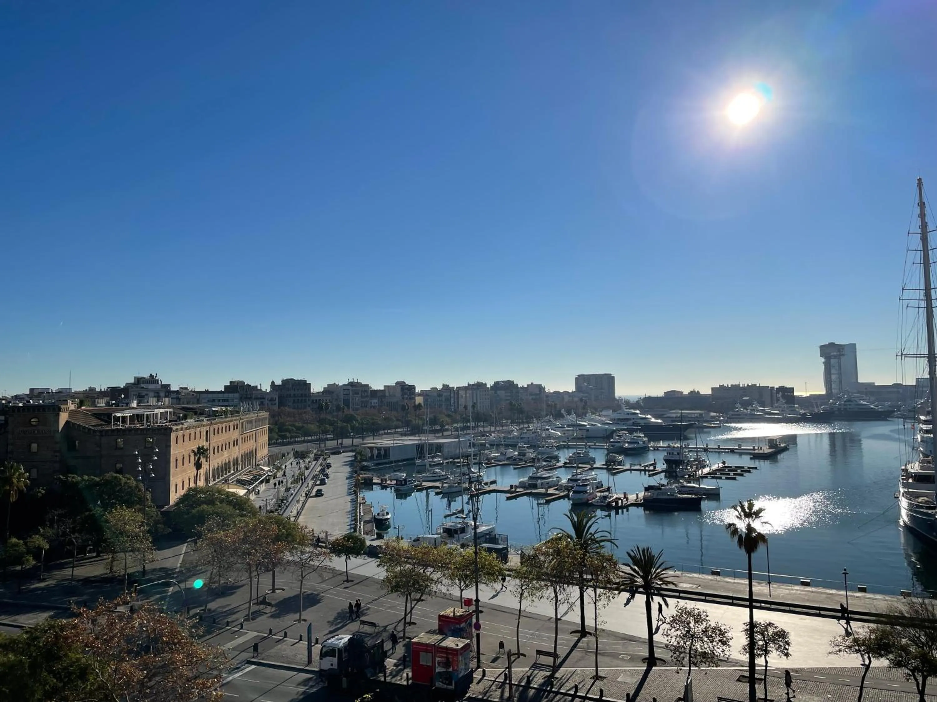 Sea view in Som Nit Port Vell