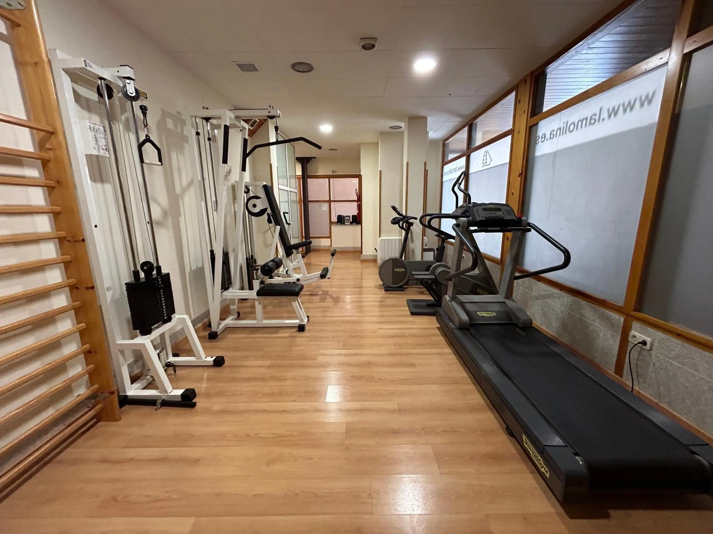 Fitness centre/facilities in Apartamentos Solineu