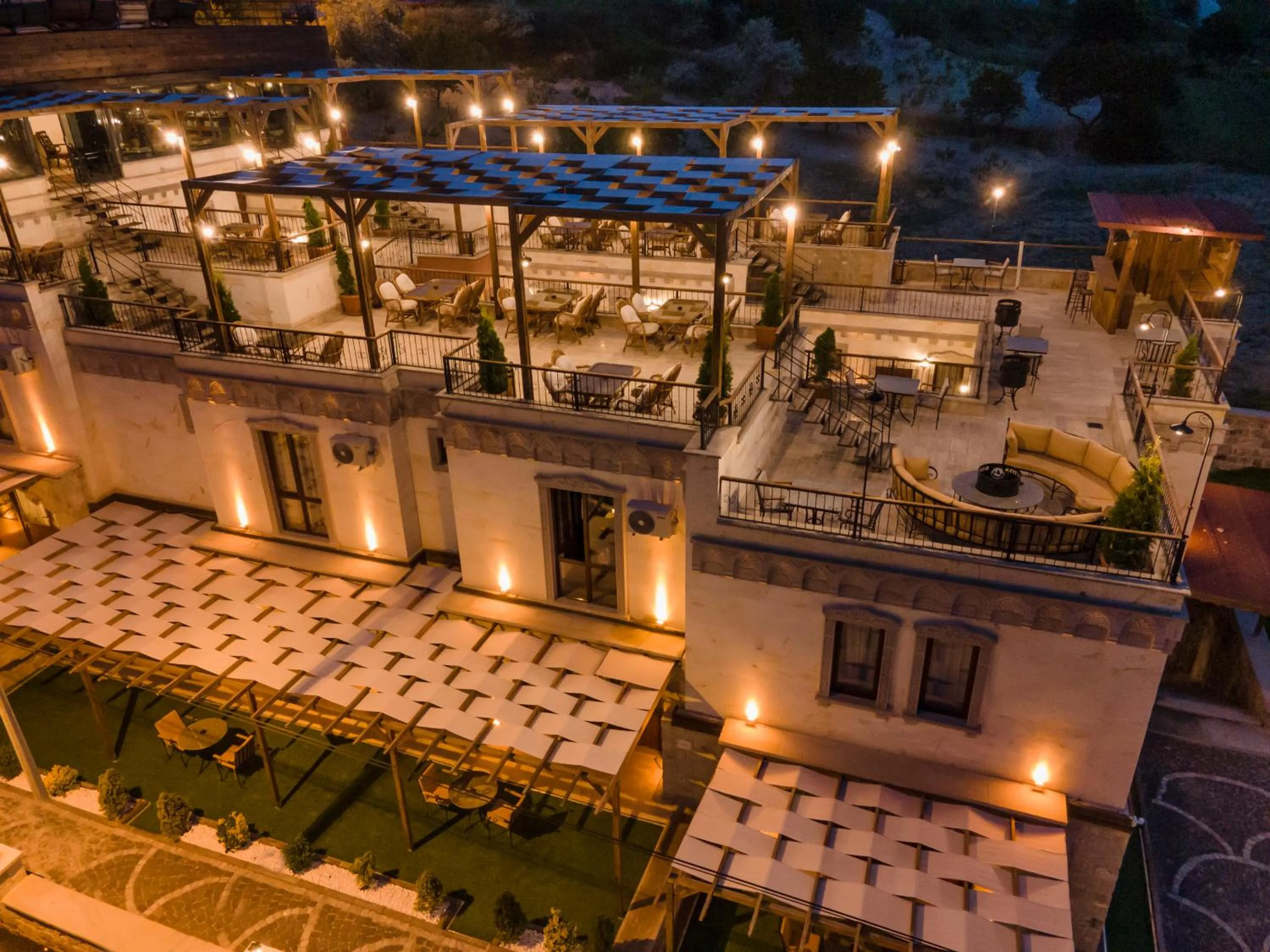 Patio in Garden Suites Hotel Cappadocia
