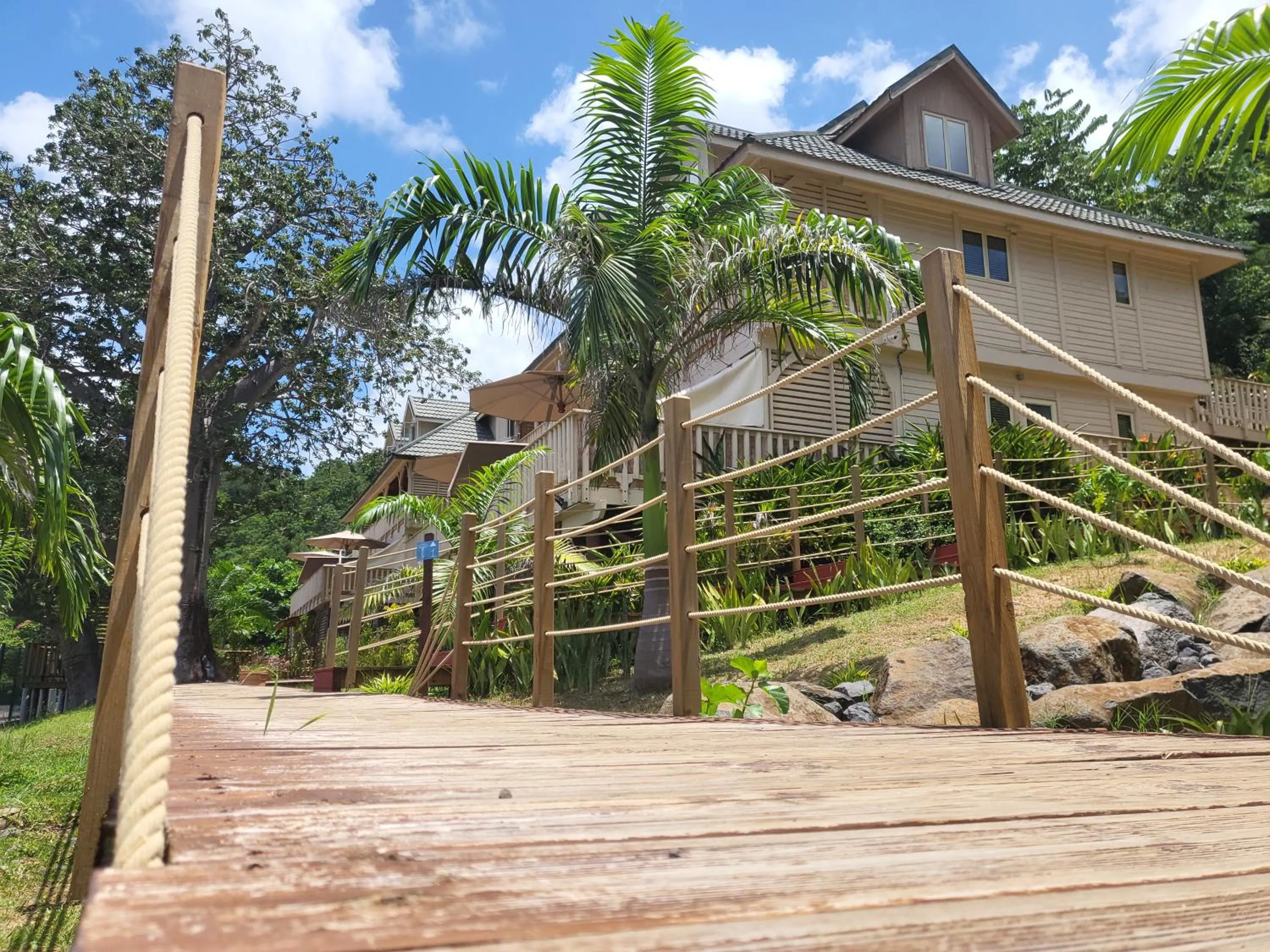 Property building in Hôtel Hamaha Beach