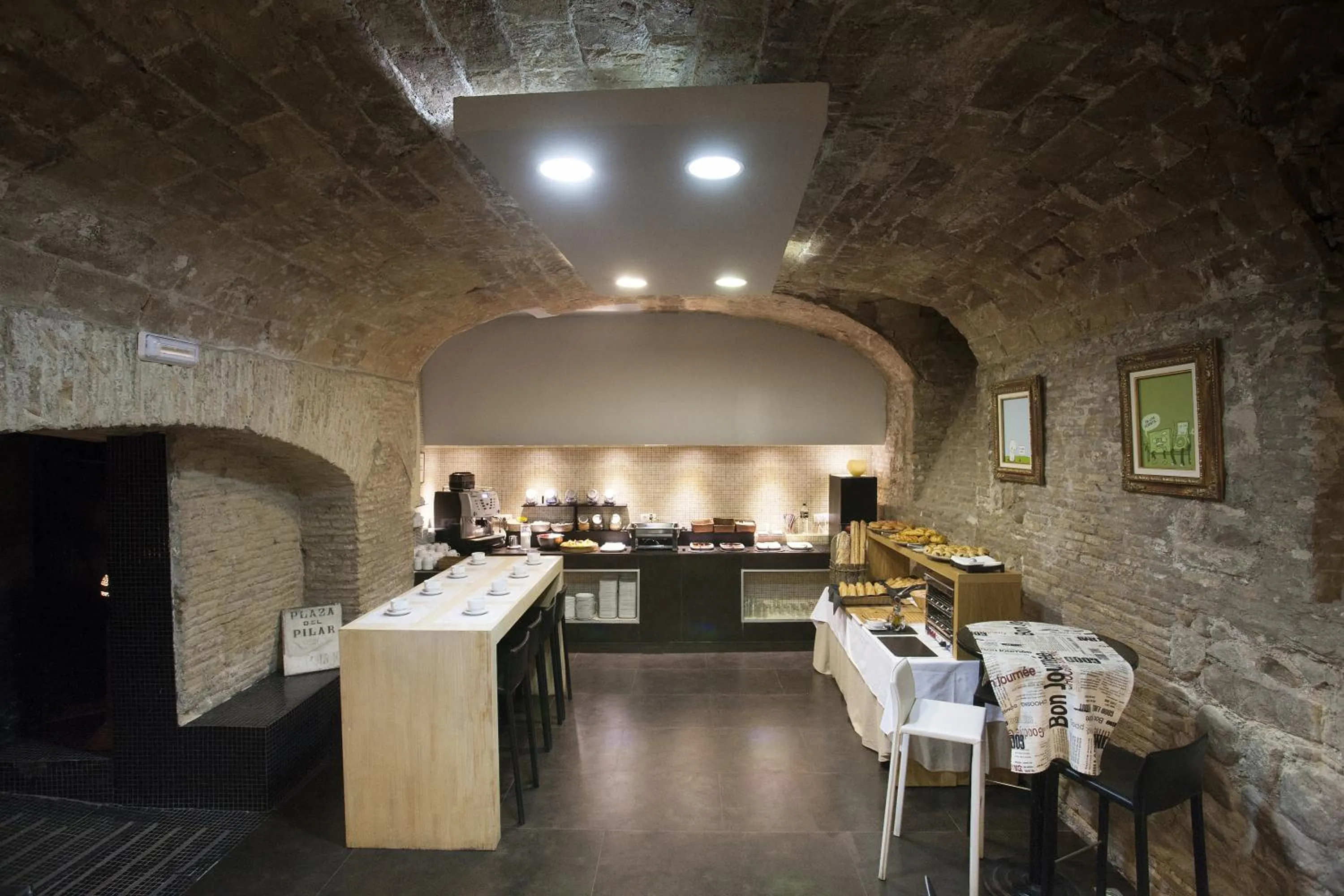 Buffet breakfast in Hotel Pilar Plaza