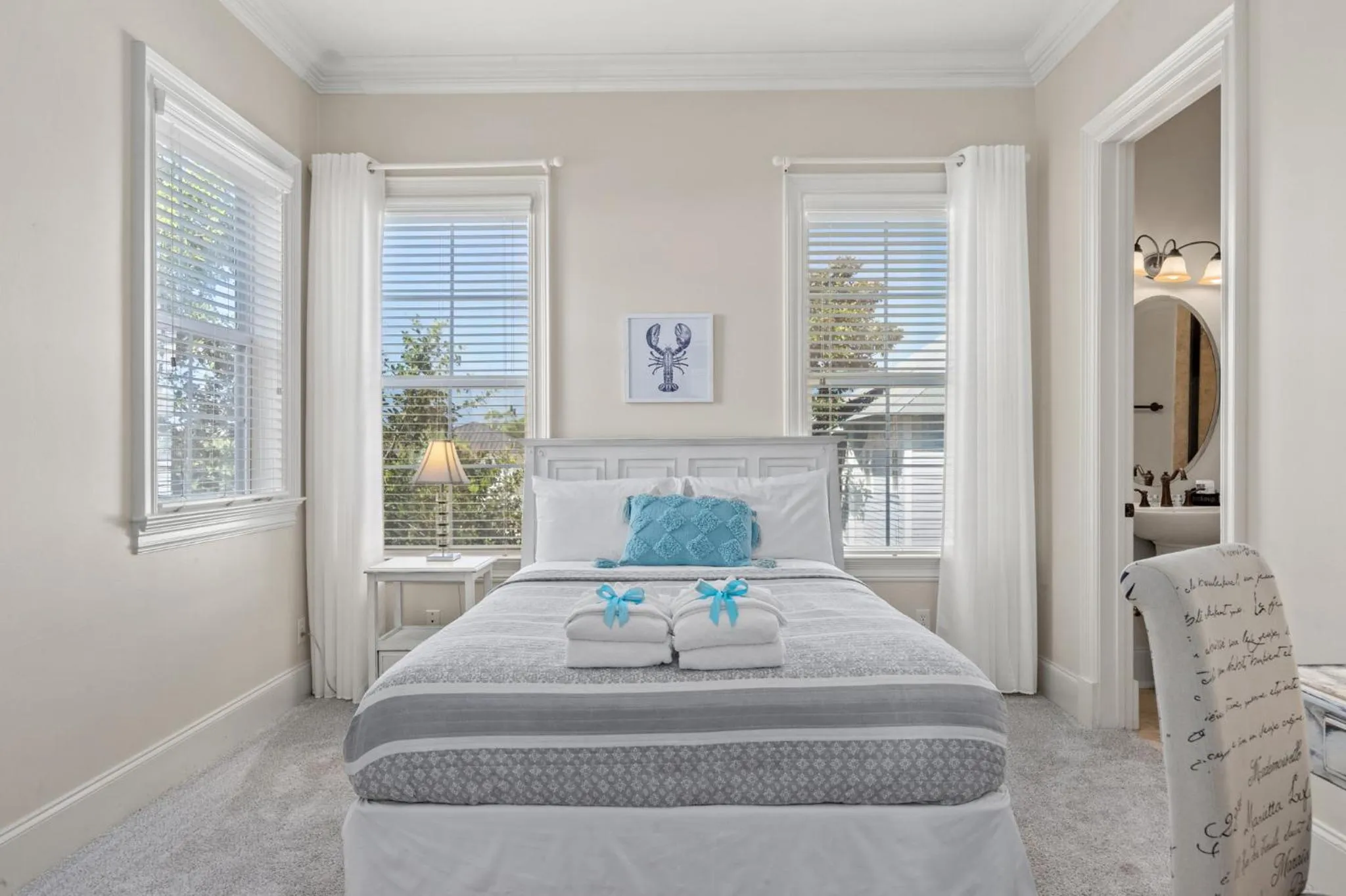 Bed in Feel Like Luxury Vacationing in this Private Community in Seagrove on 30A
