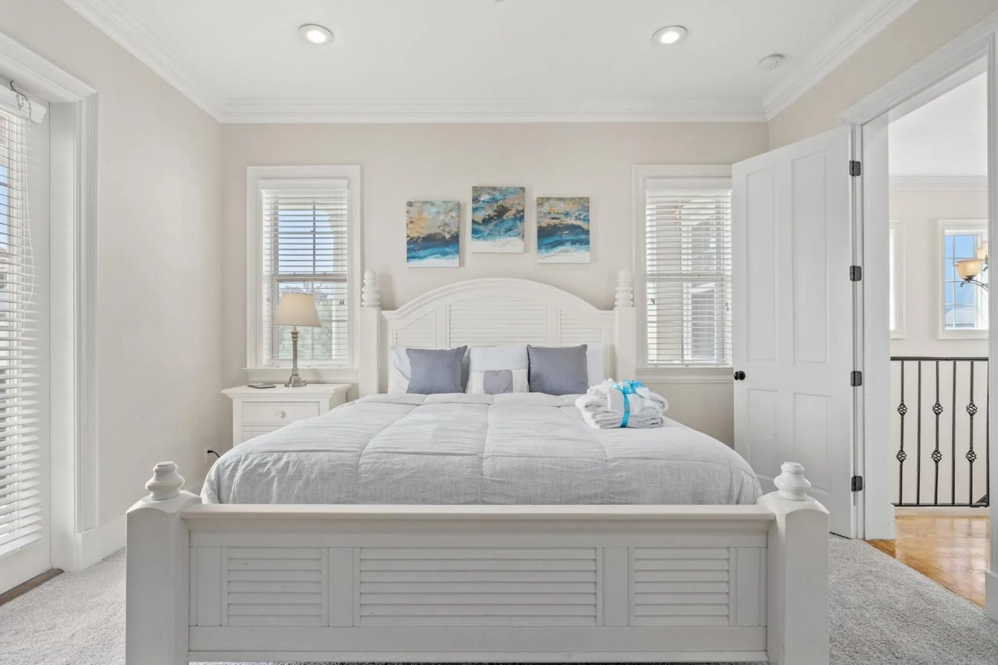 Bed in Feel Like Luxury Vacationing in this Private Community in Seagrove on 30A