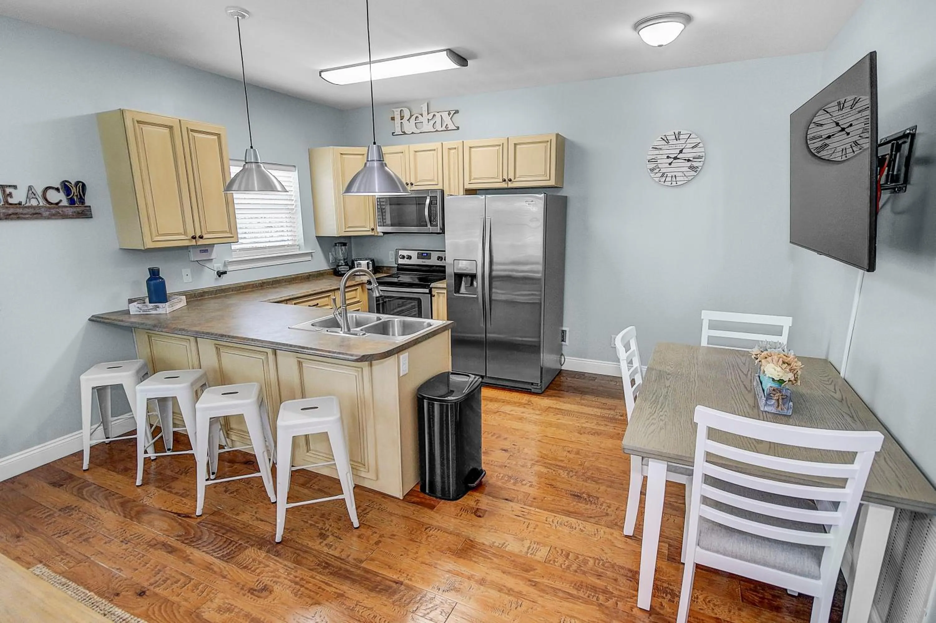 Photo of the whole room in 5 Bed, 5 Bath Beach Home/Only a 3 Minute Walk To The Beach! SLEEPS 12