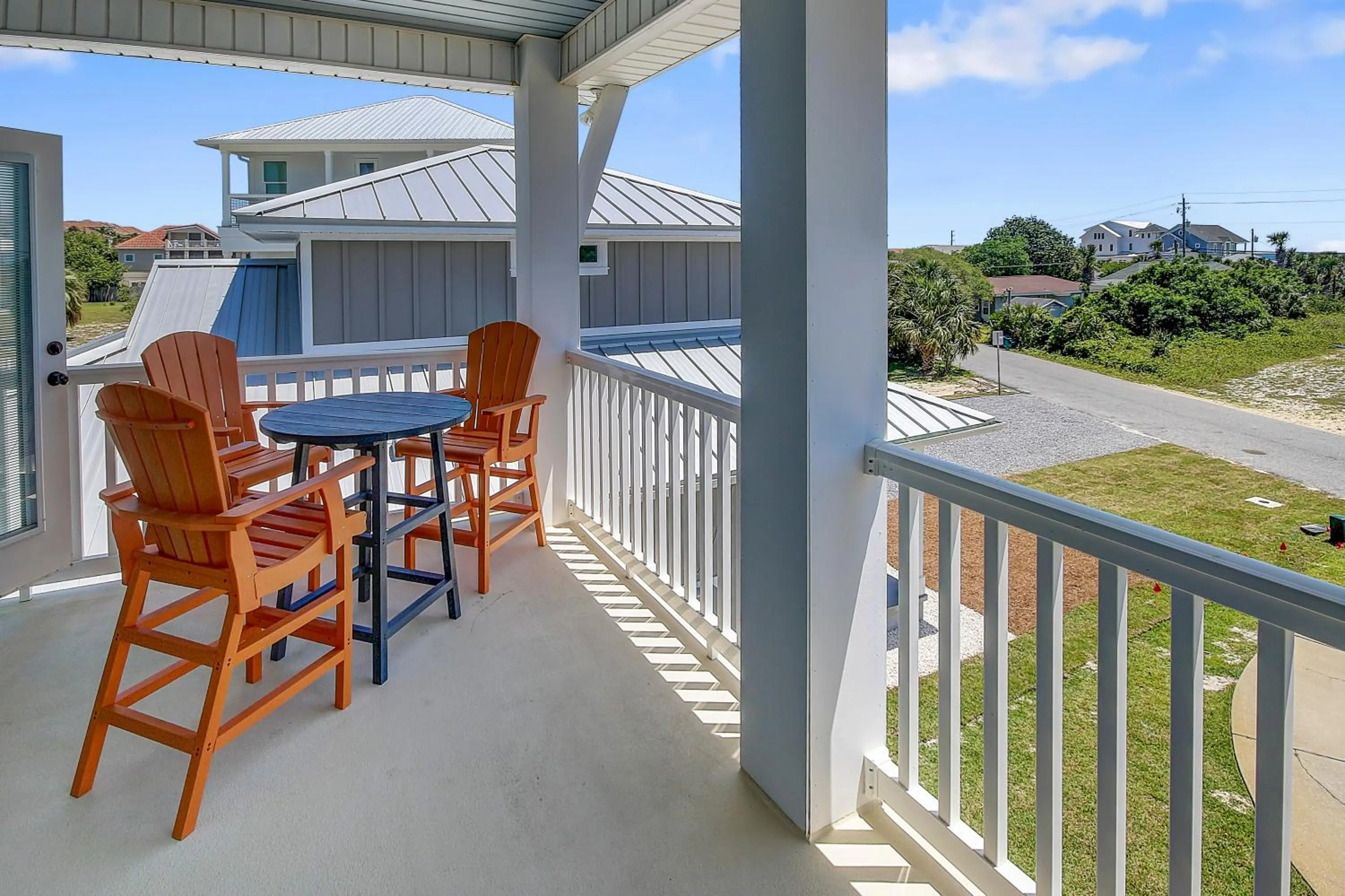 Balcony/Terrace in 5 Bed, 5 Bath Beach Home/Only a 3 Minute Walk To The Beach! SLEEPS 12