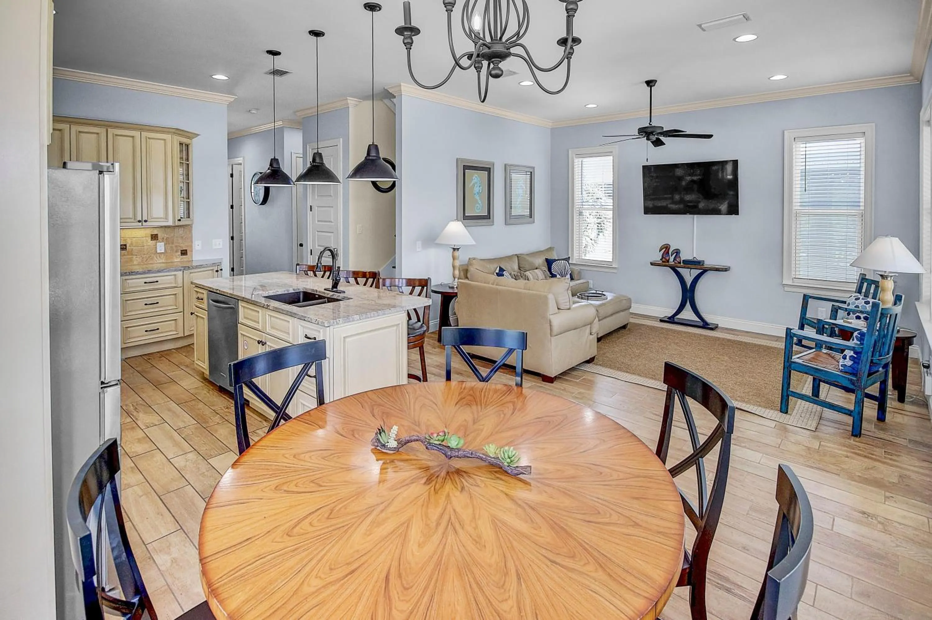 Photo of the whole room in 5 Bed, 5 Bath Beach Home/Only a 3 Minute Walk To The Beach! SLEEPS 12