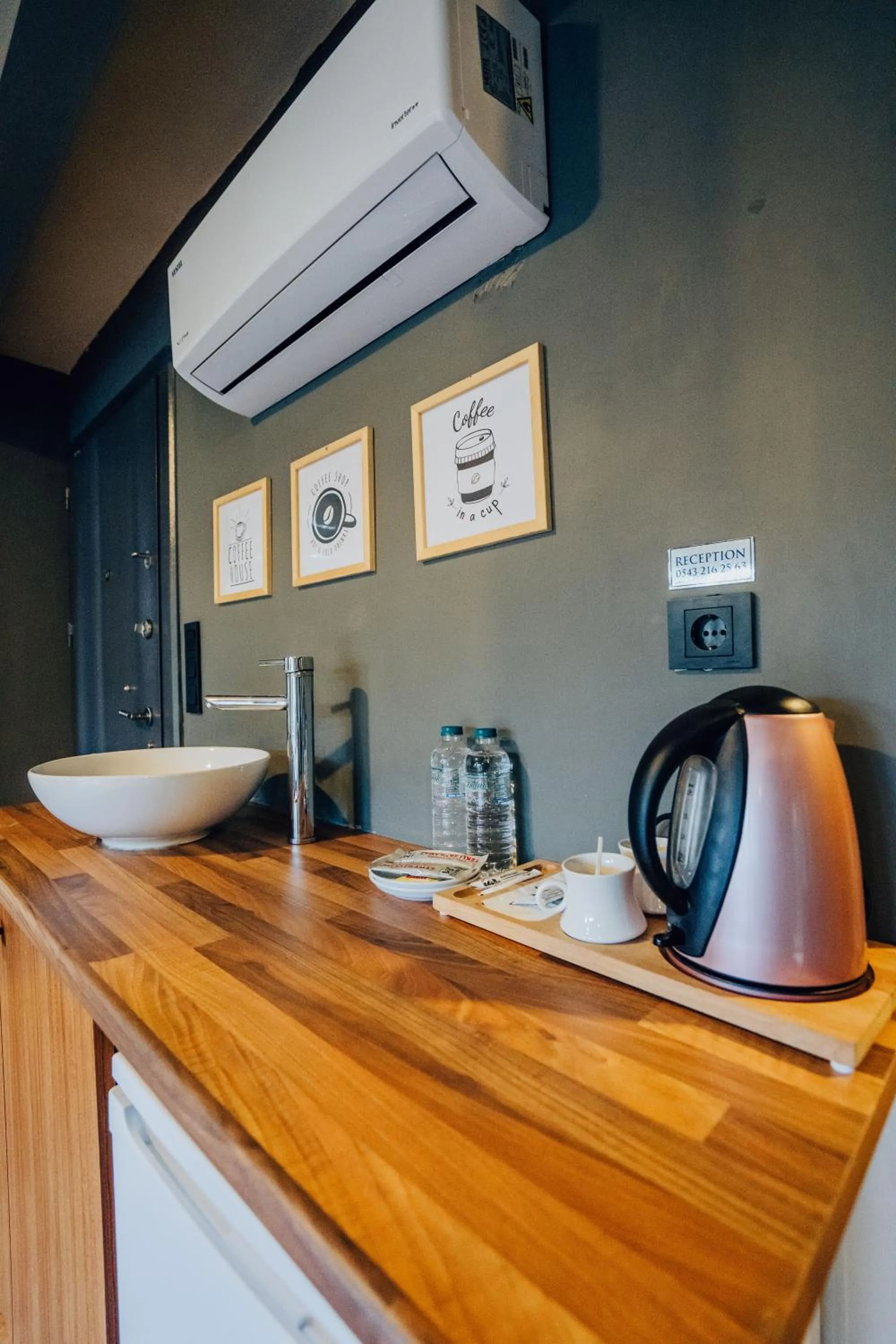 kitchen in Montana Suite Bungalows
