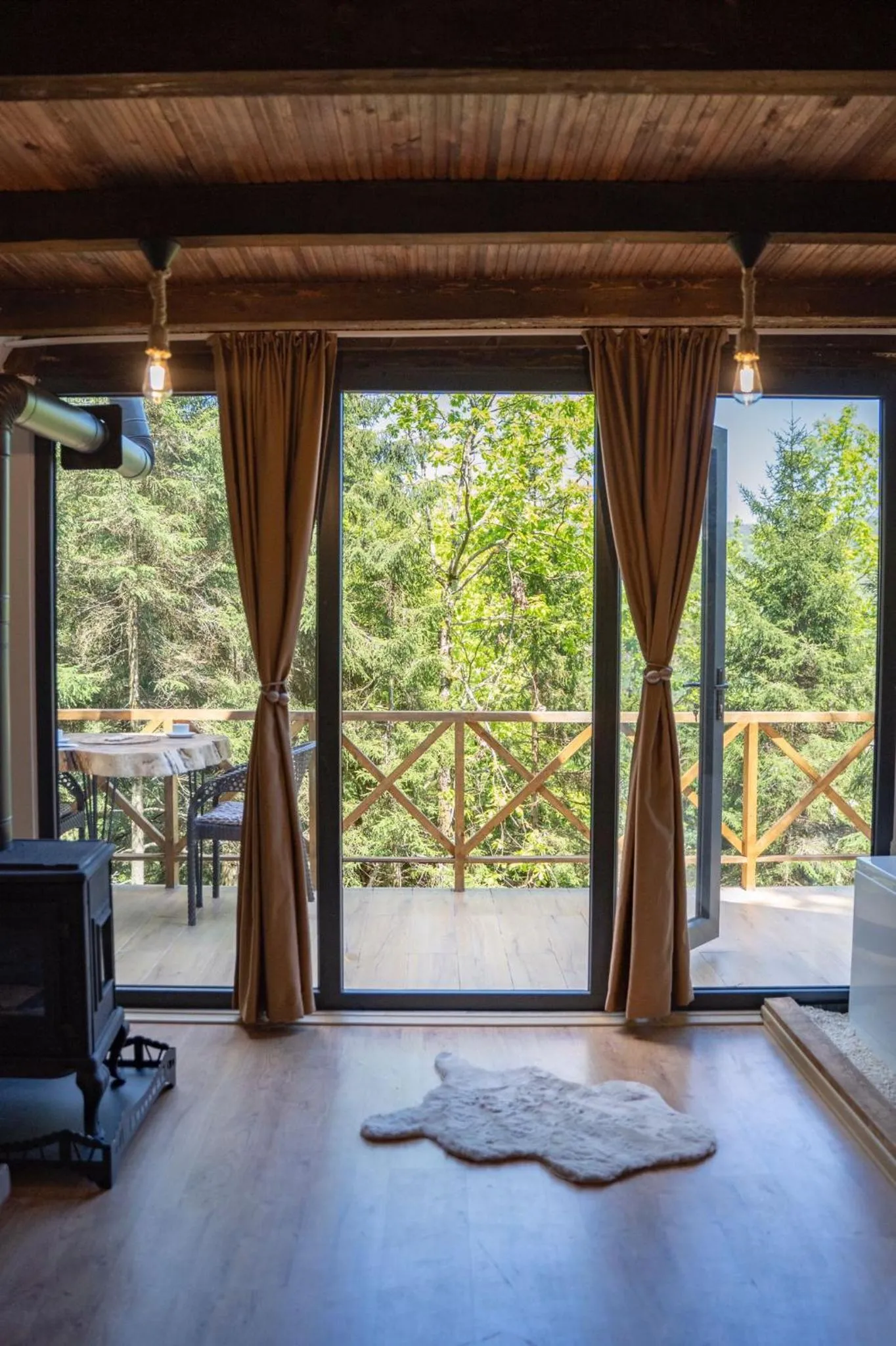 Patio in Montana Suite Bungalows