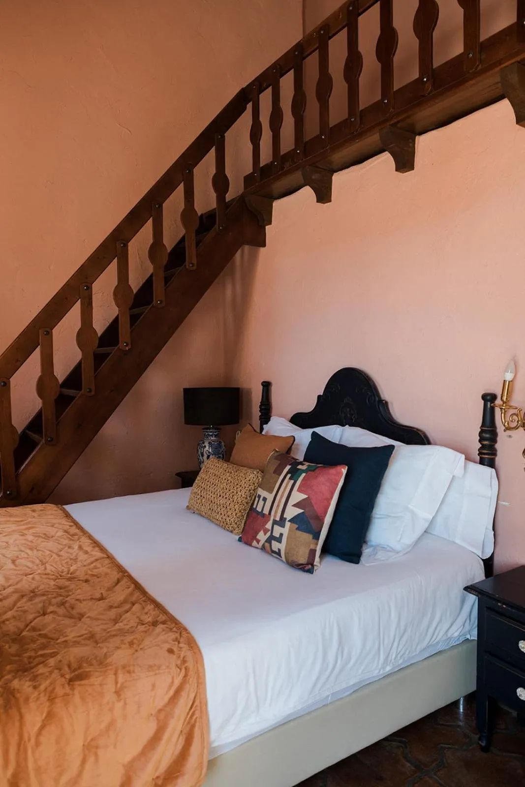 Bed in Posada Morisca Charming Hotel Boutique