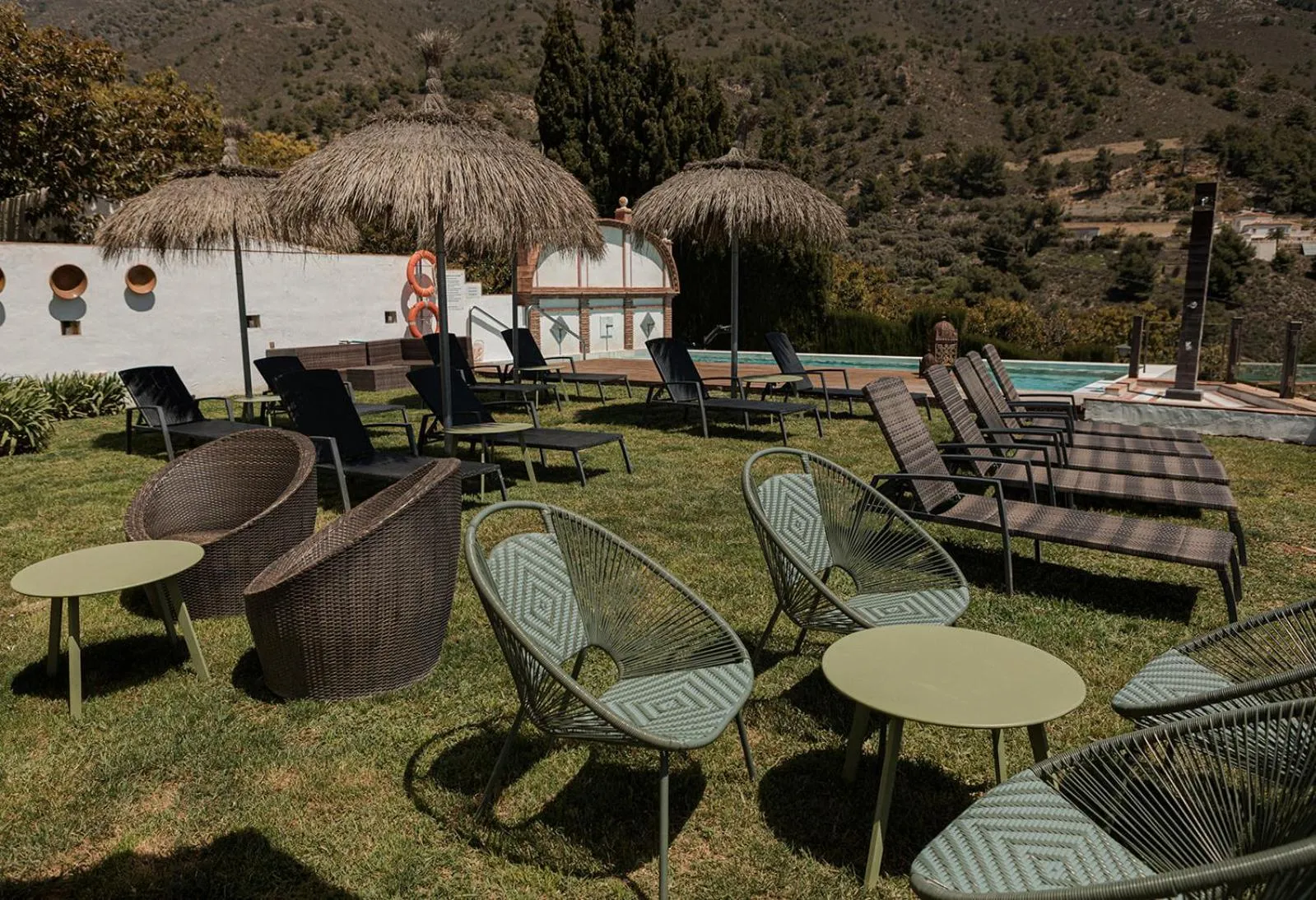 Swimming pool in Posada Morisca Charming Hotel Boutique