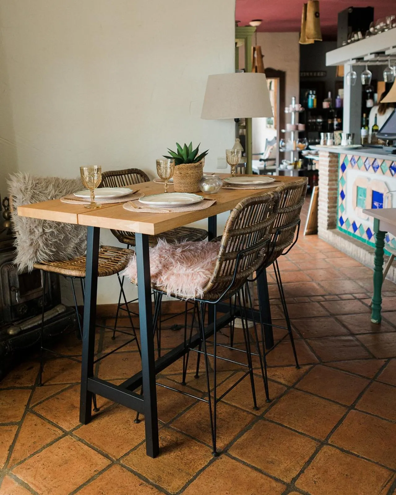 Restaurant/places to eat in Posada Morisca Charming Hotel Boutique