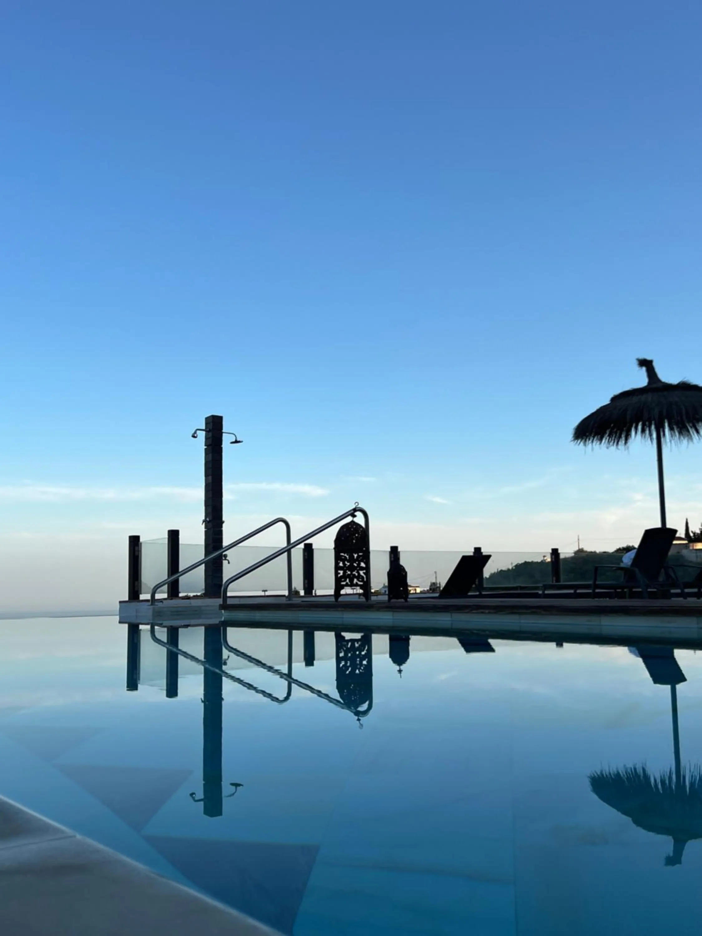 Swimming pool in Posada Morisca Charming Hotel Boutique