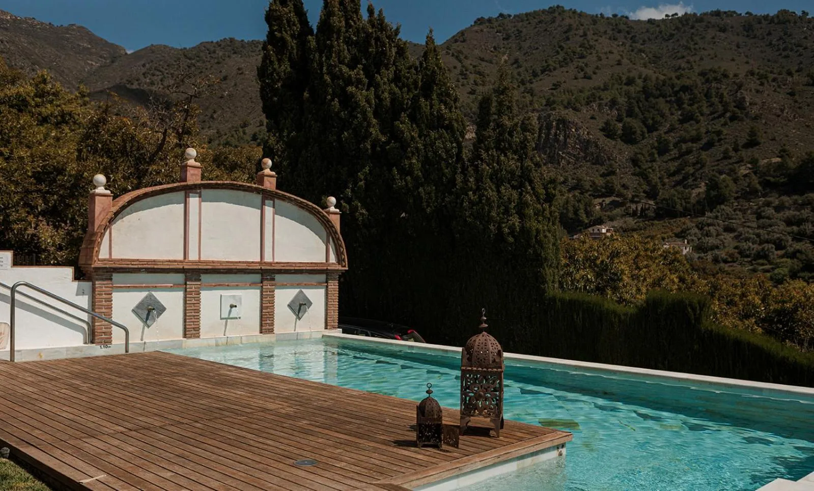 Swimming pool in Posada Morisca Charming Hotel Boutique