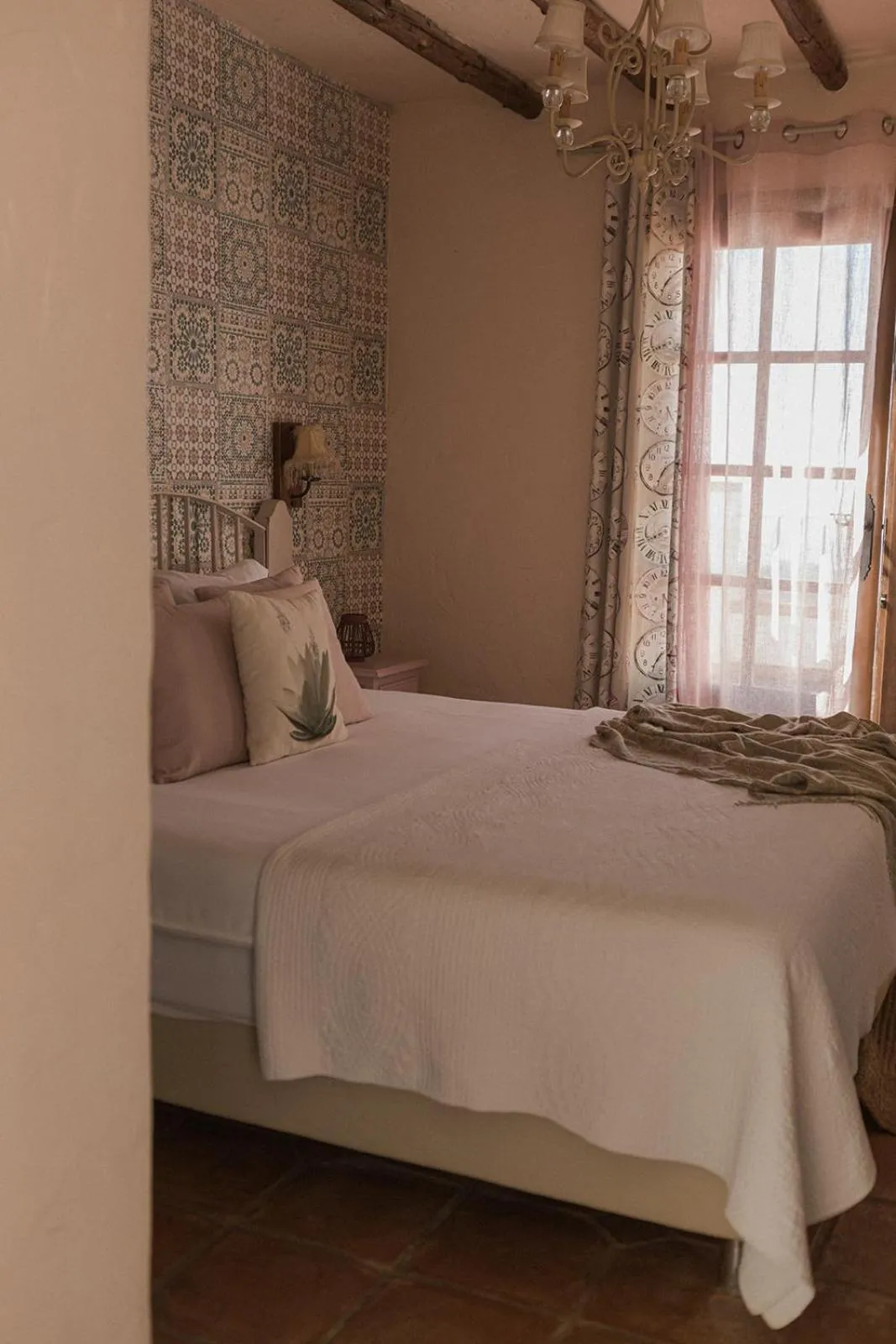 Bed in Posada Morisca Charming Hotel Boutique